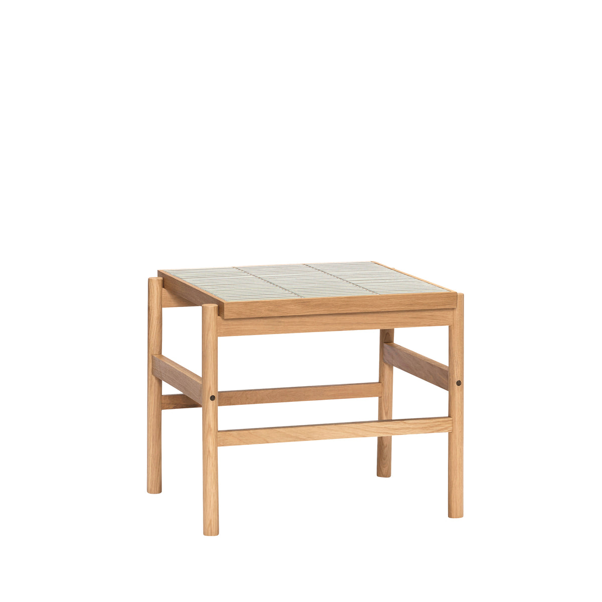 Flise-sidebord mint/natur