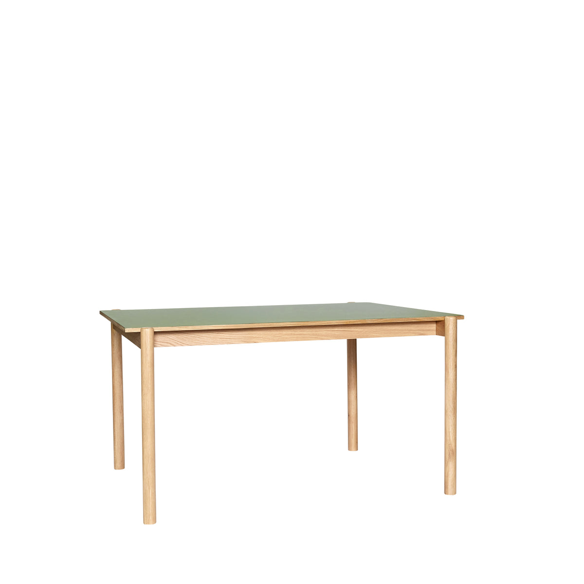 Skråt skrivebord i olivengrøn