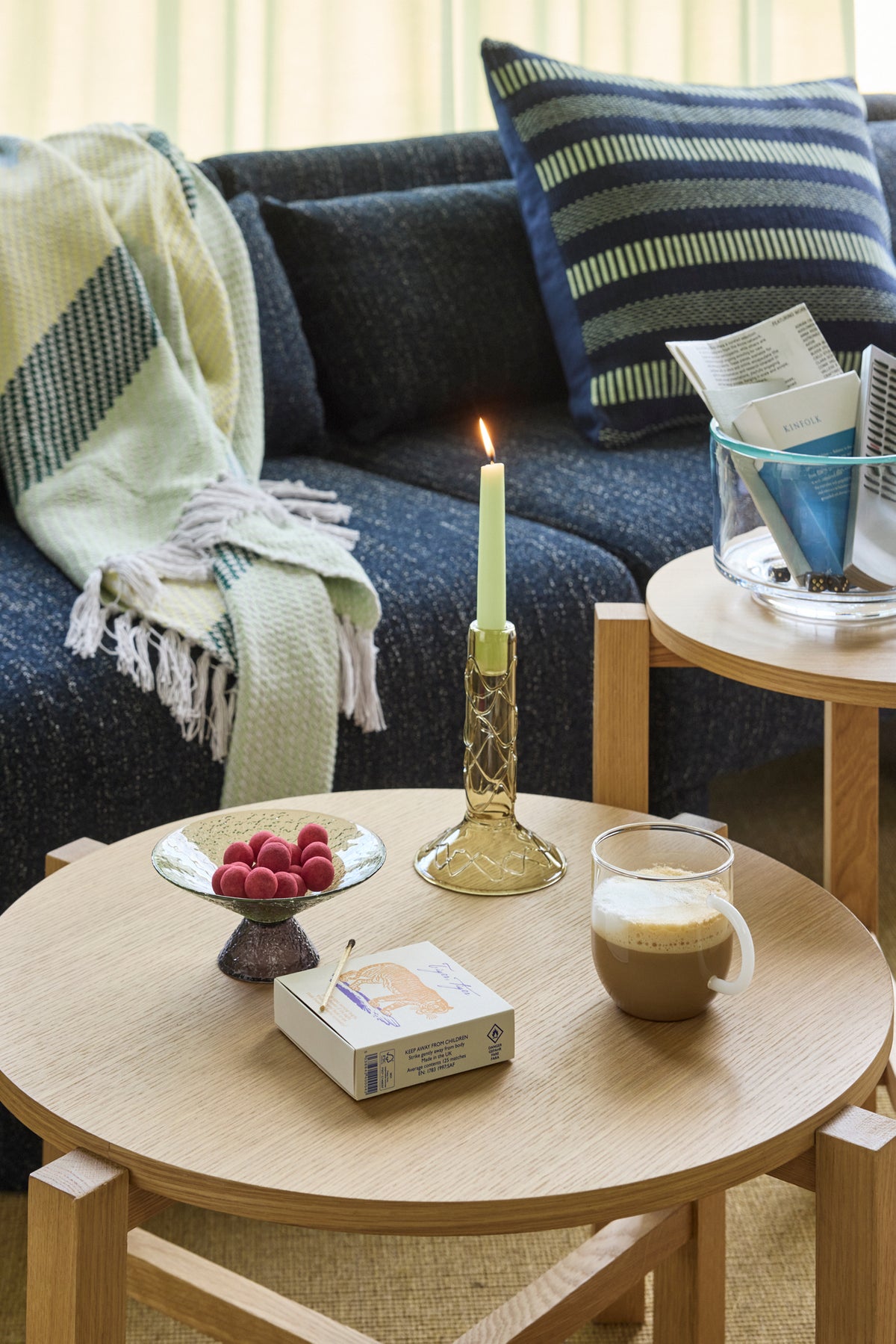 Four sofabord naturel (sæt af 2)