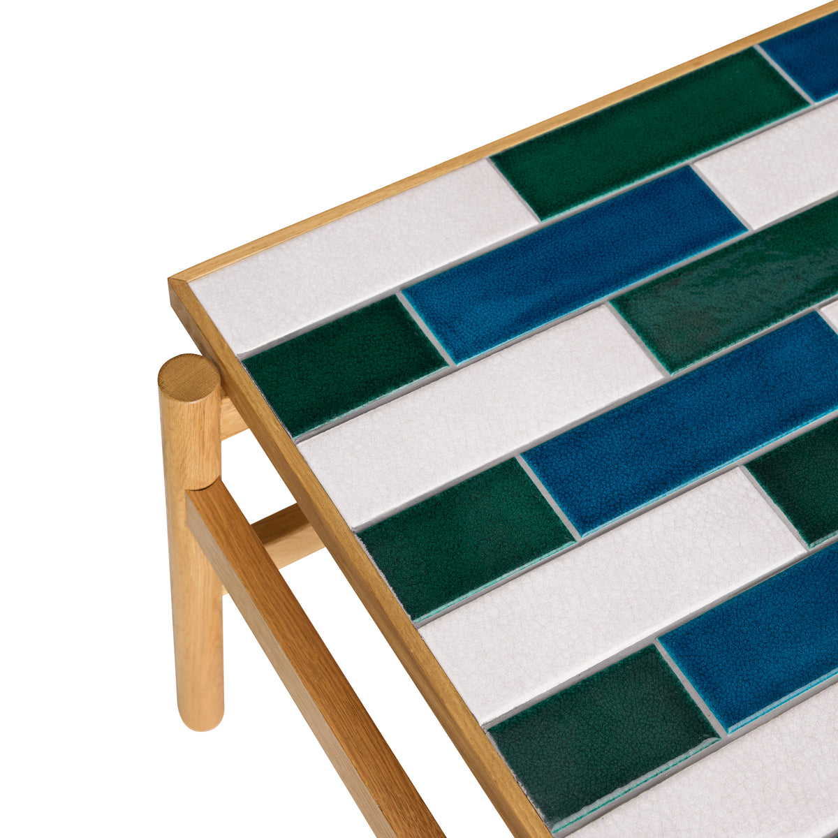 Motif sofabord multifarvet