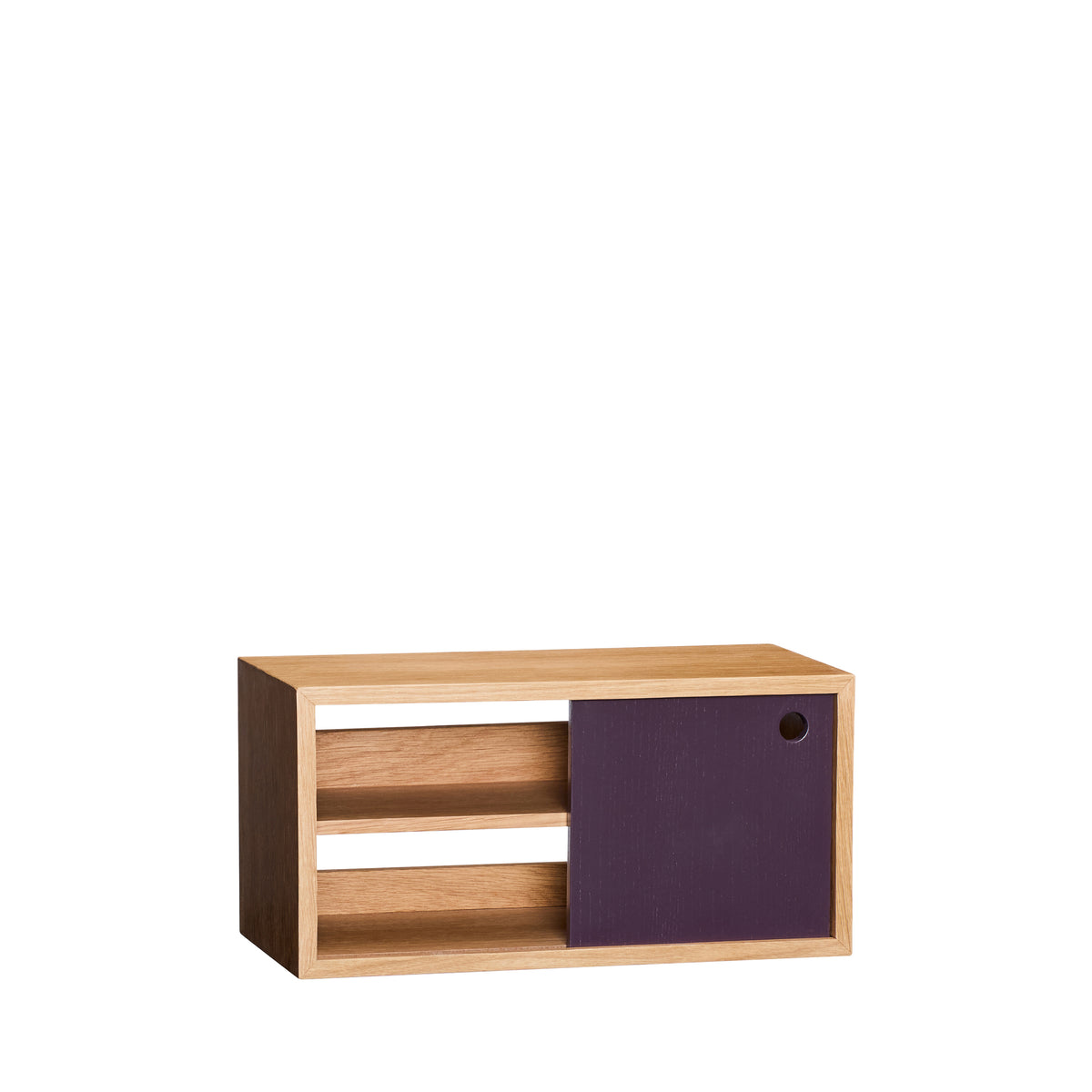 Slide-hylde bordeaux