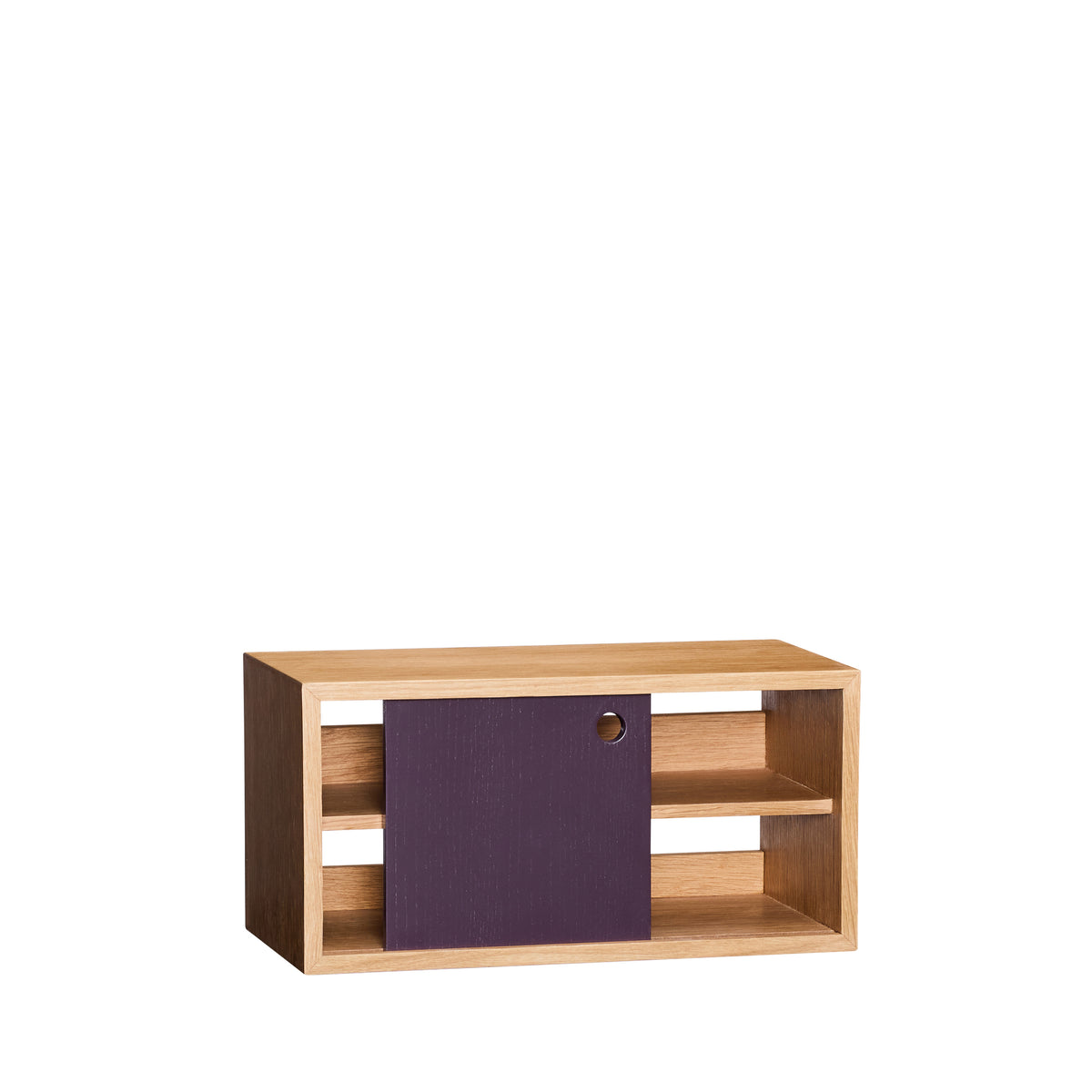 Slide-hylde bordeaux