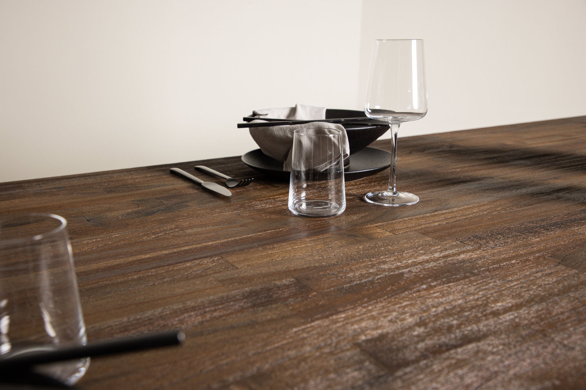 Venture Home Padang Matbord - Svart / mörk Teak - 250*100*H76