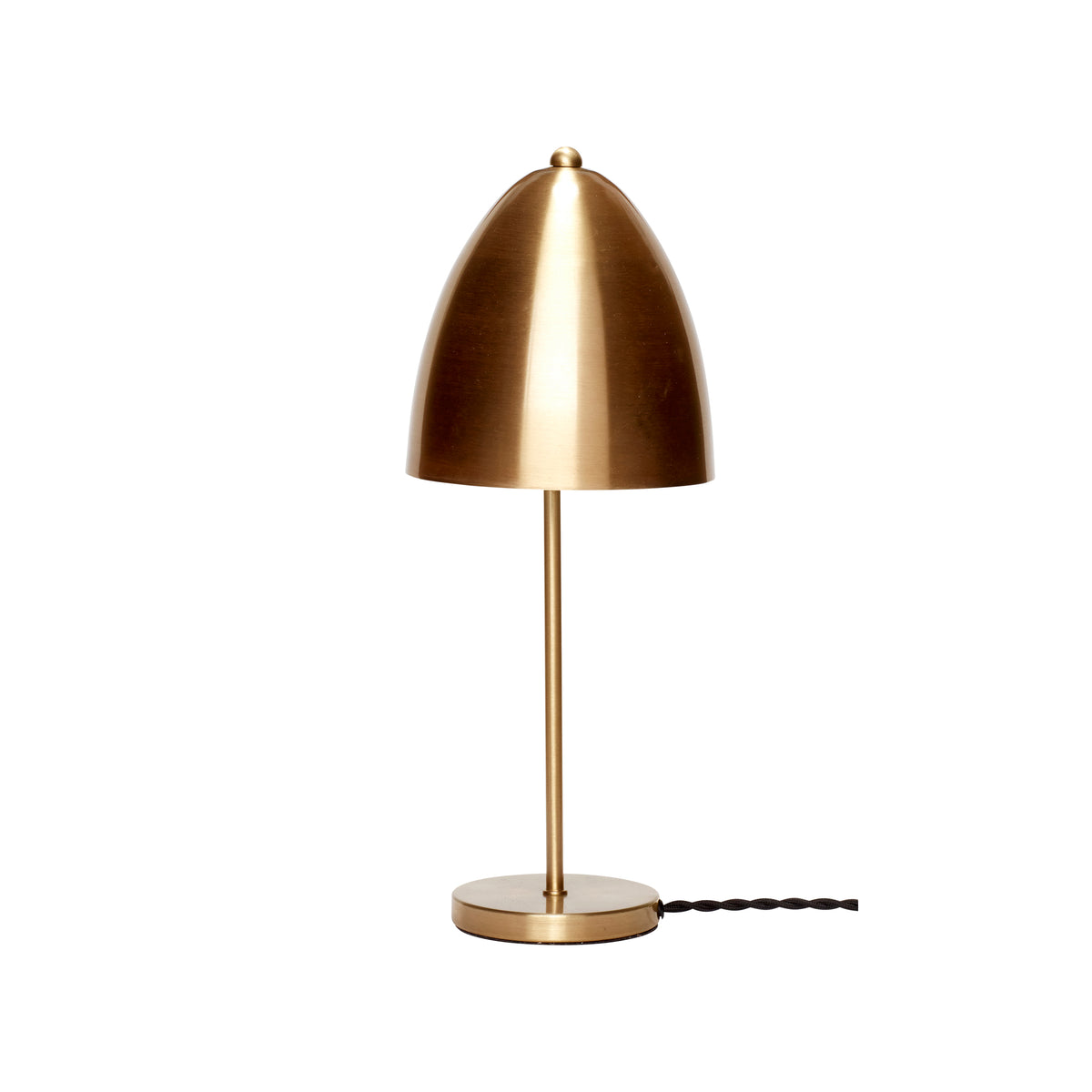 Cap bordlampe i messing