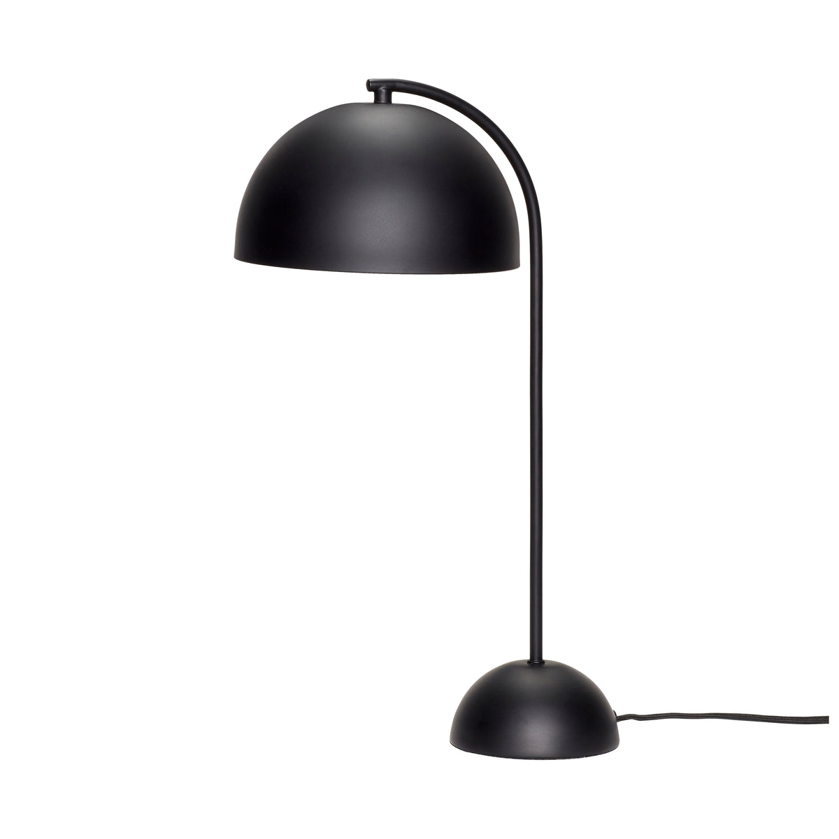 Form bordlampe, sort