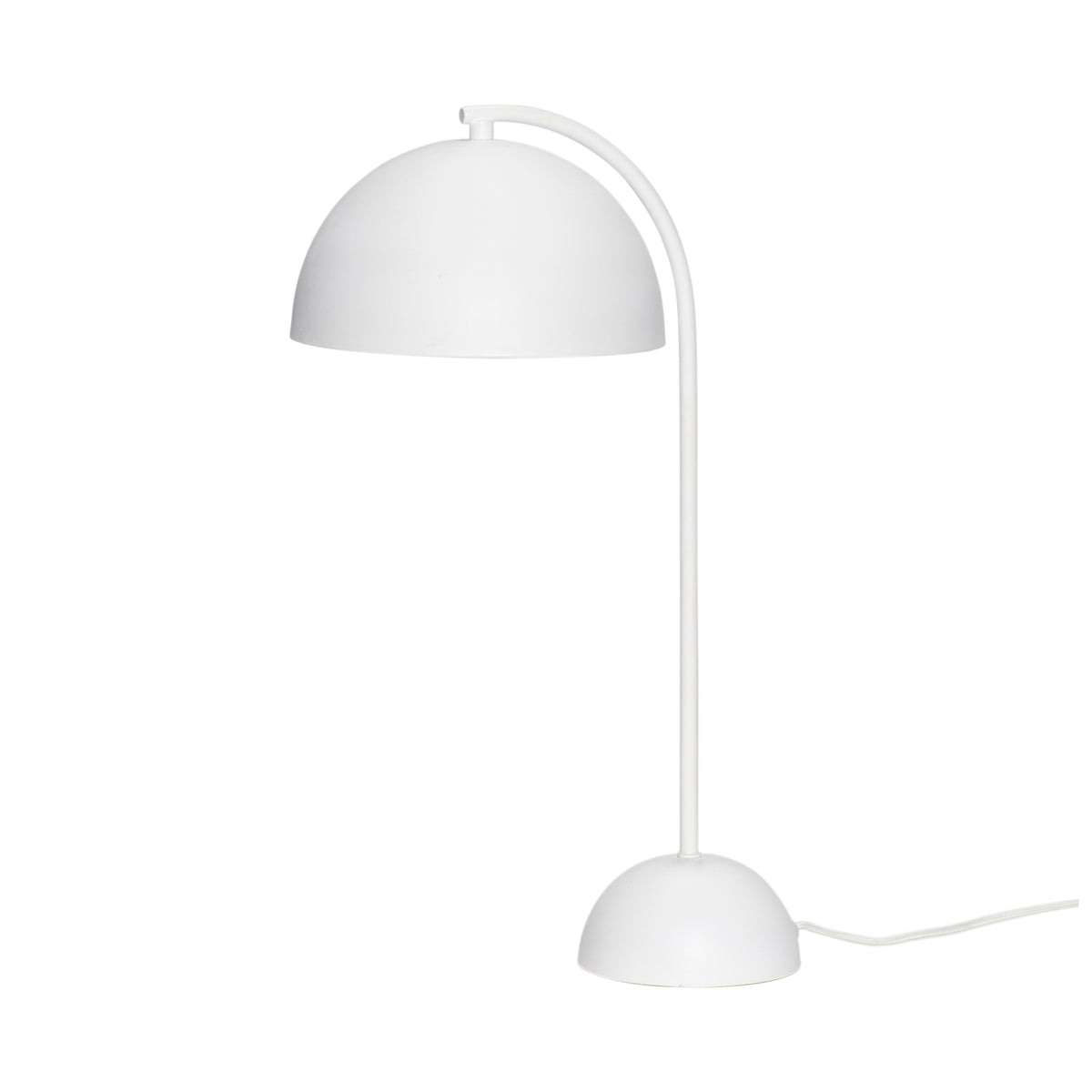 Form bordlampe hvid