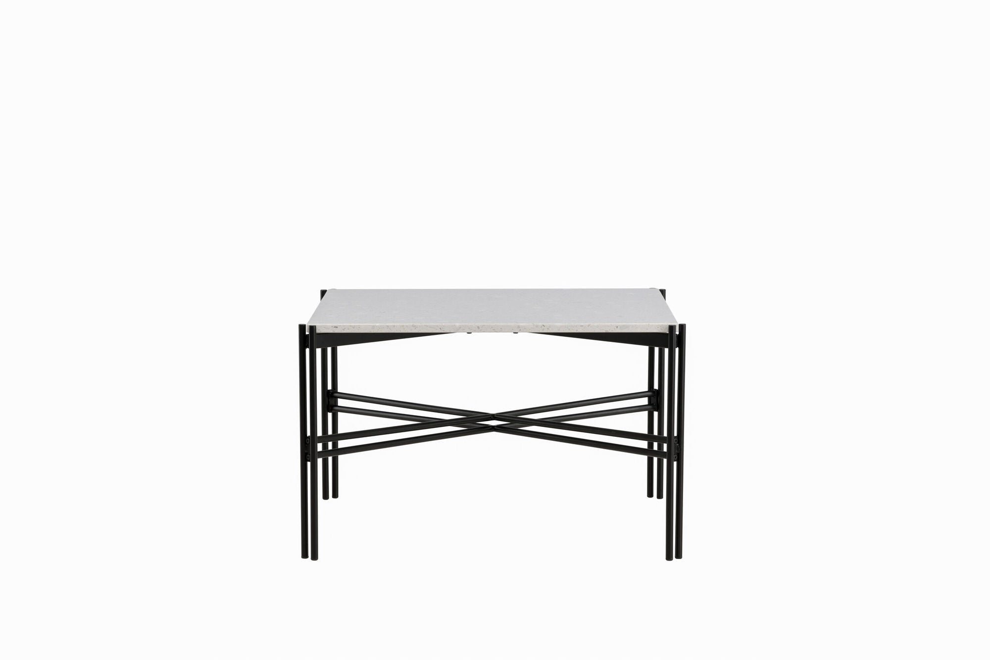 Venture Home Razzia Sofa bord 75*75*48 White Terazzo / Black
