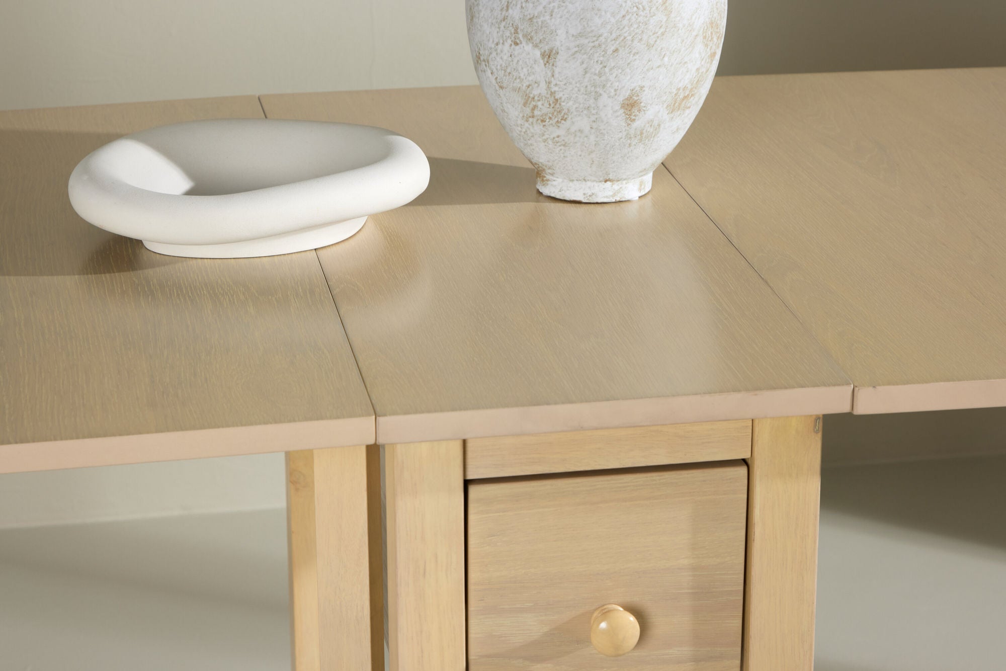 Venture Home Edward Drop Leaf bord 150x80 cm - Whitewash /