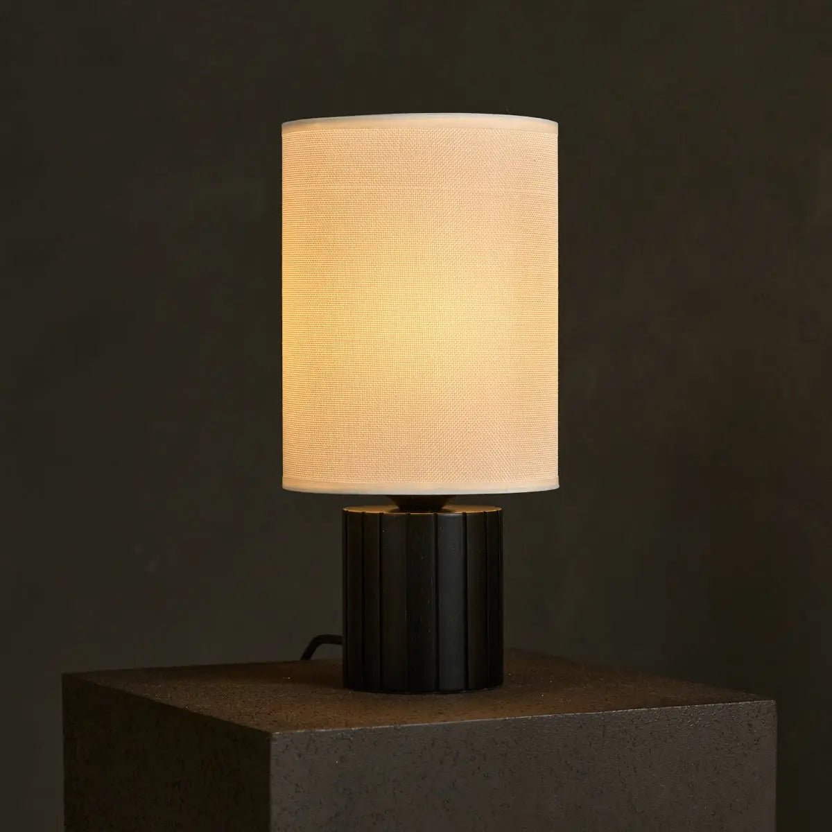 Kiko sort bordlampe