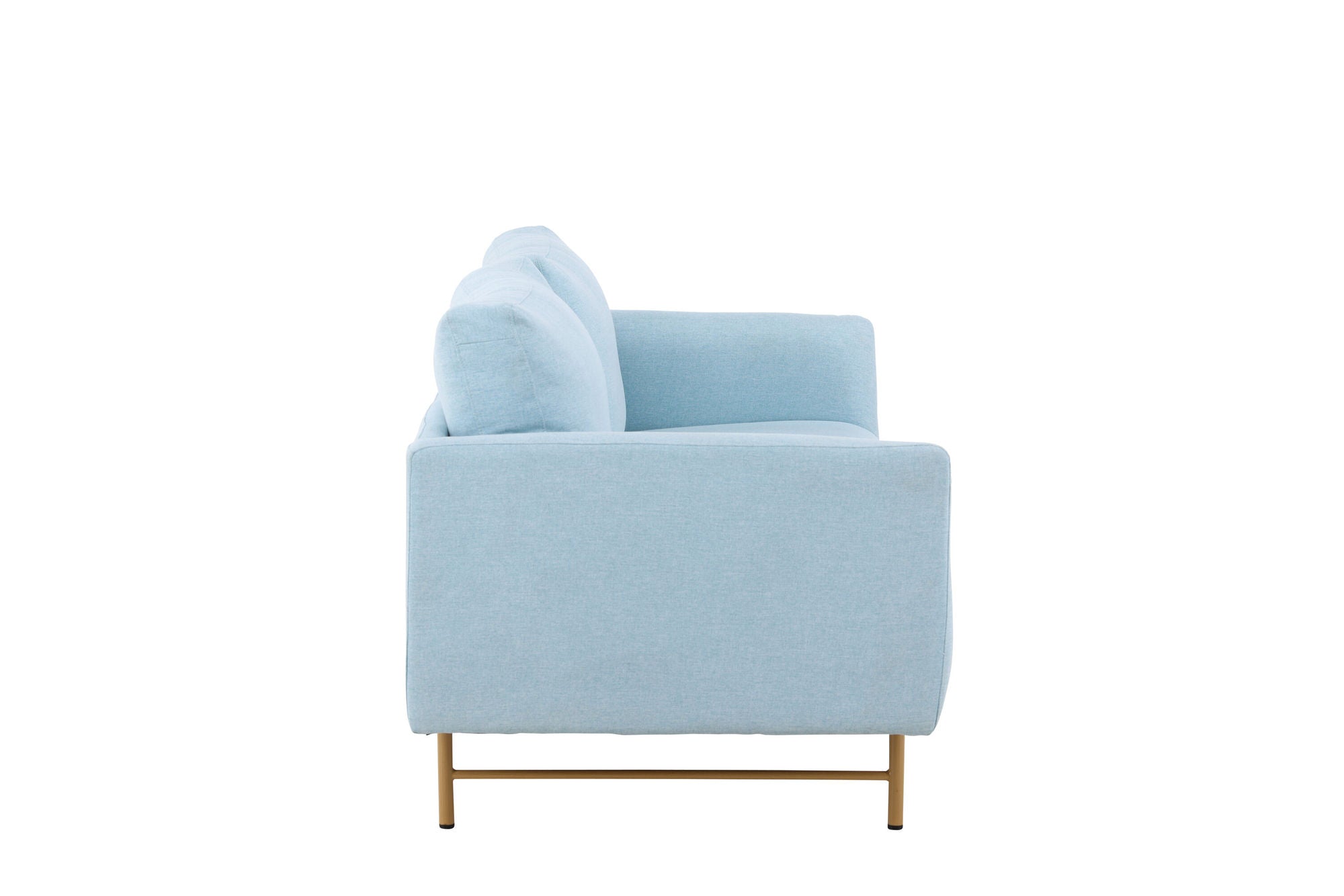Venture Home Sky 3-Seat Sofa - Whitewash / Baby Blue