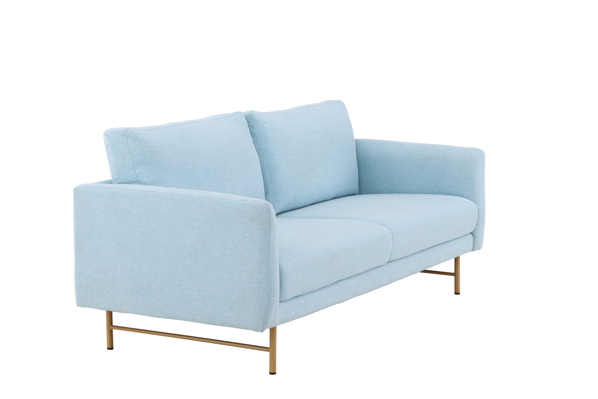 Venture Home Sky 3-Seat Sofa - Whitewash / Baby Blue