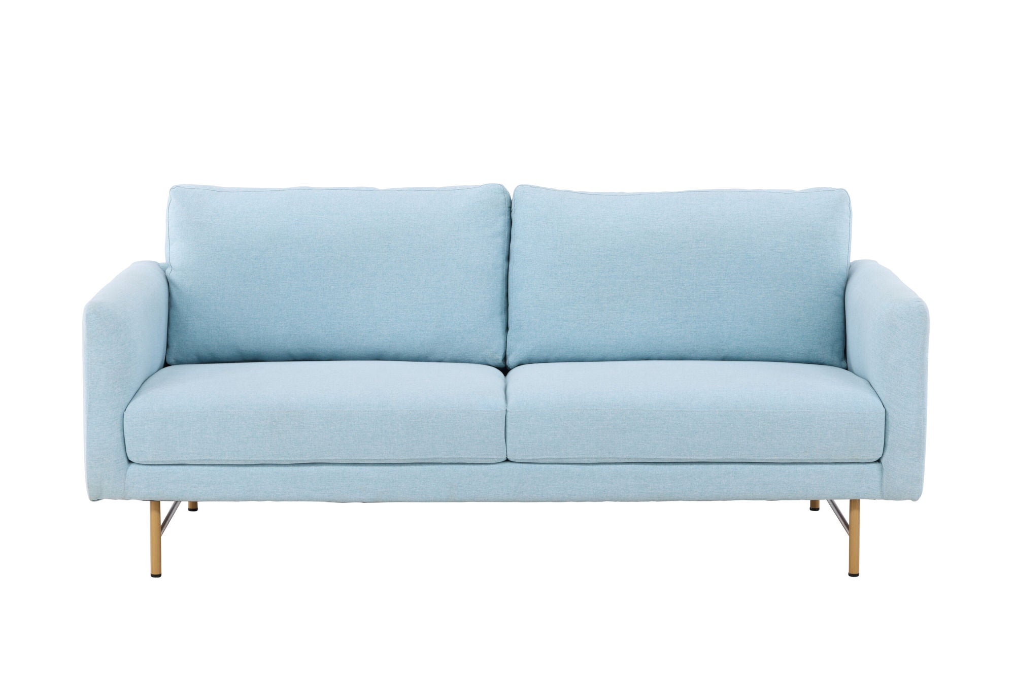 Venture Home Sky 3-Seat Sofa - Whitewash / Baby Blue