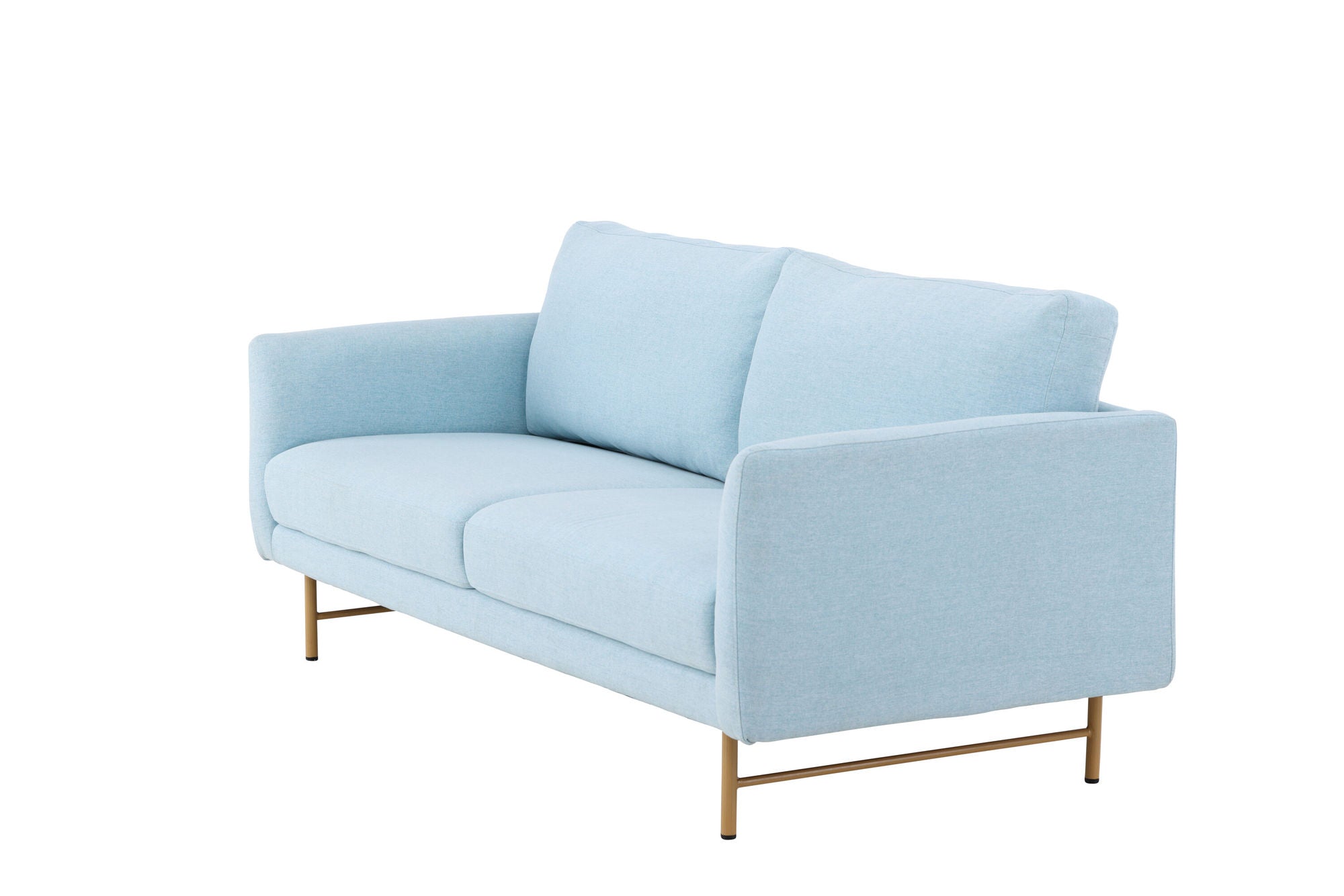 Venture Home Sky 3-Seat Sofa - Whitewash / Baby Blue
