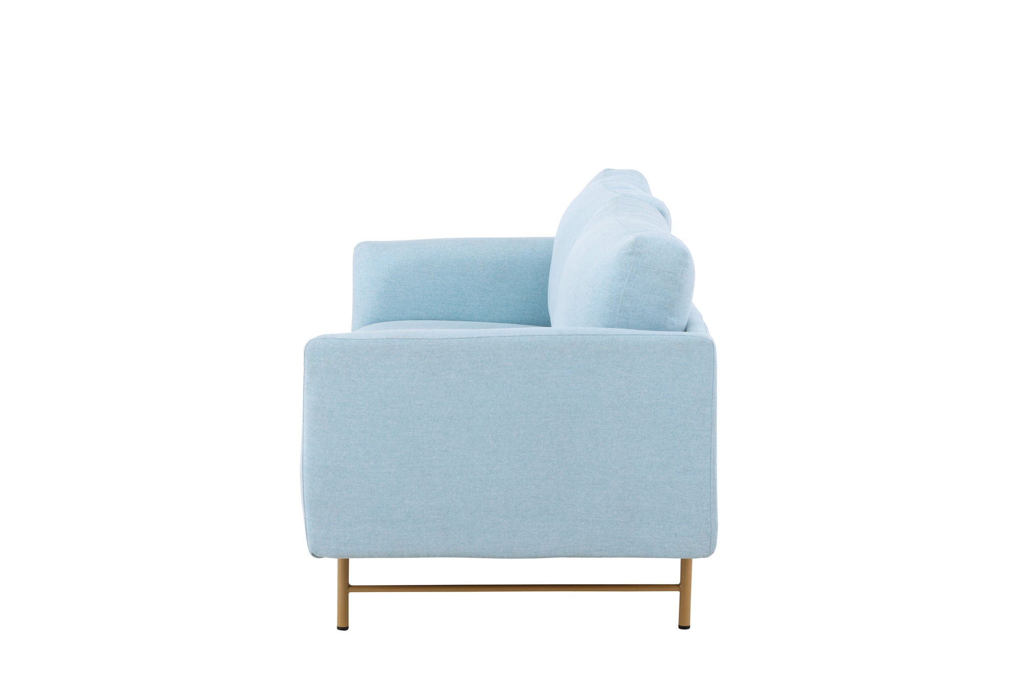 Venture Home Sky 3-Seat Sofa - Whitewash / Baby Blue