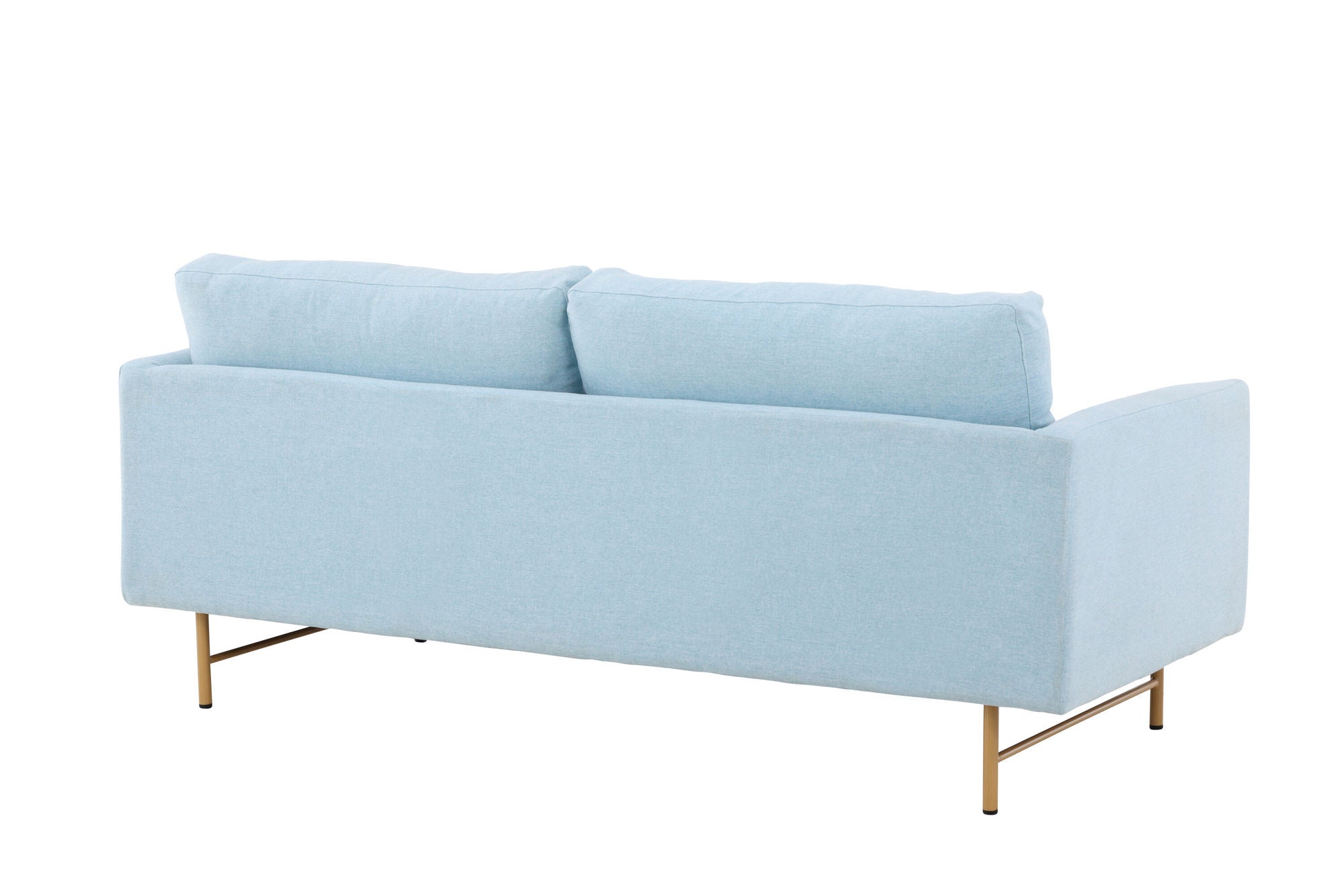 Venture Home Sky 3-Seat Sofa - Whitewash / Baby Blue