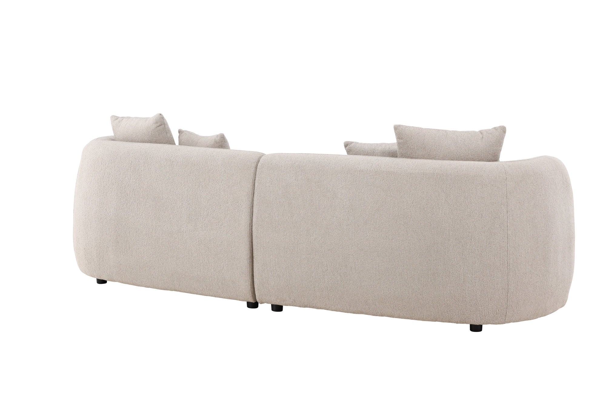 Venture Home Cielo 3-seat Sofa - Beige Boucle