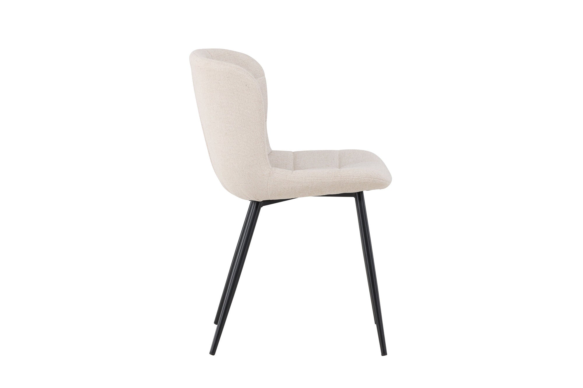 Venture Home Lily Spisebordsstol 2-pack - Black/ Beige