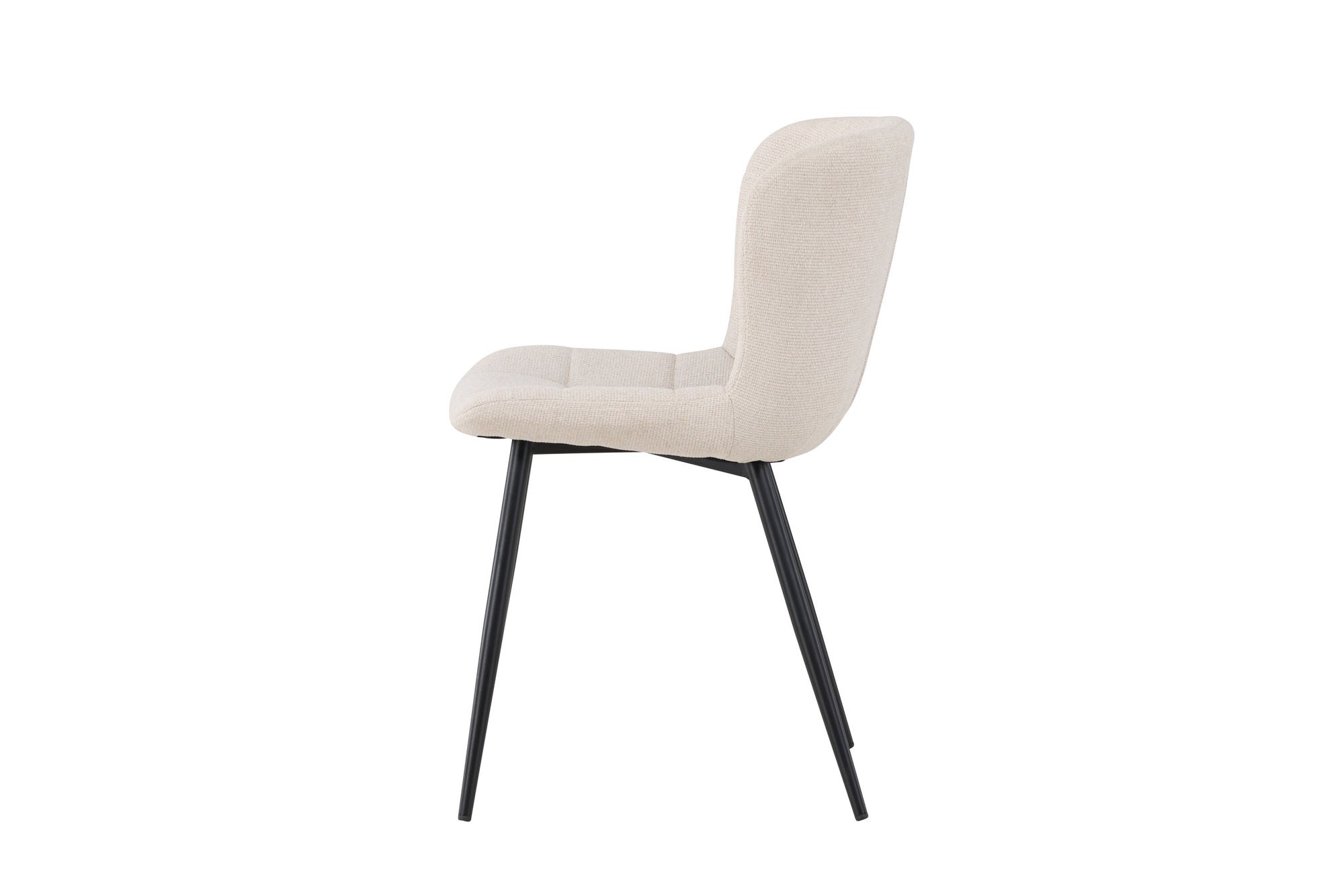 Venture Home Lily Spisebordsstol 2-pack - Black/ Beige