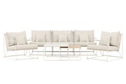 Venture Home Palazzo Sofa Set - Beige / Beige