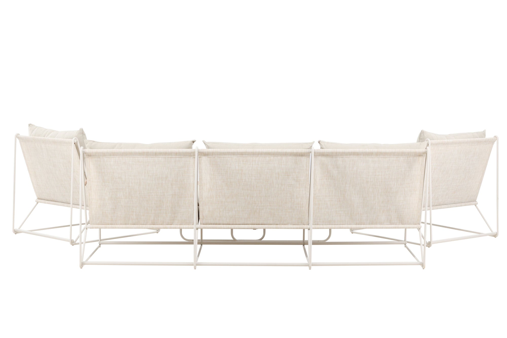 Venture Home Palazzo Sofa Set - Beige / Beige