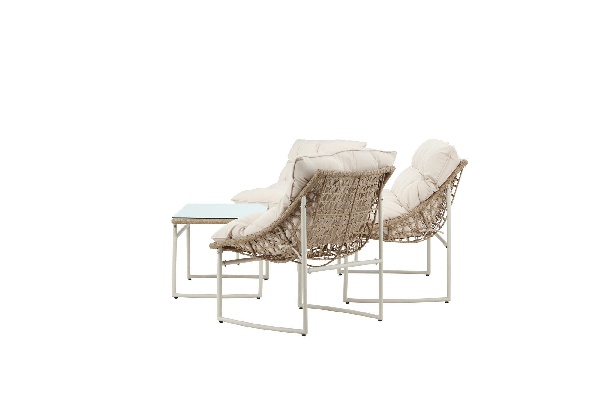 Venture Home Tina Sofa Set - Beige / Beige