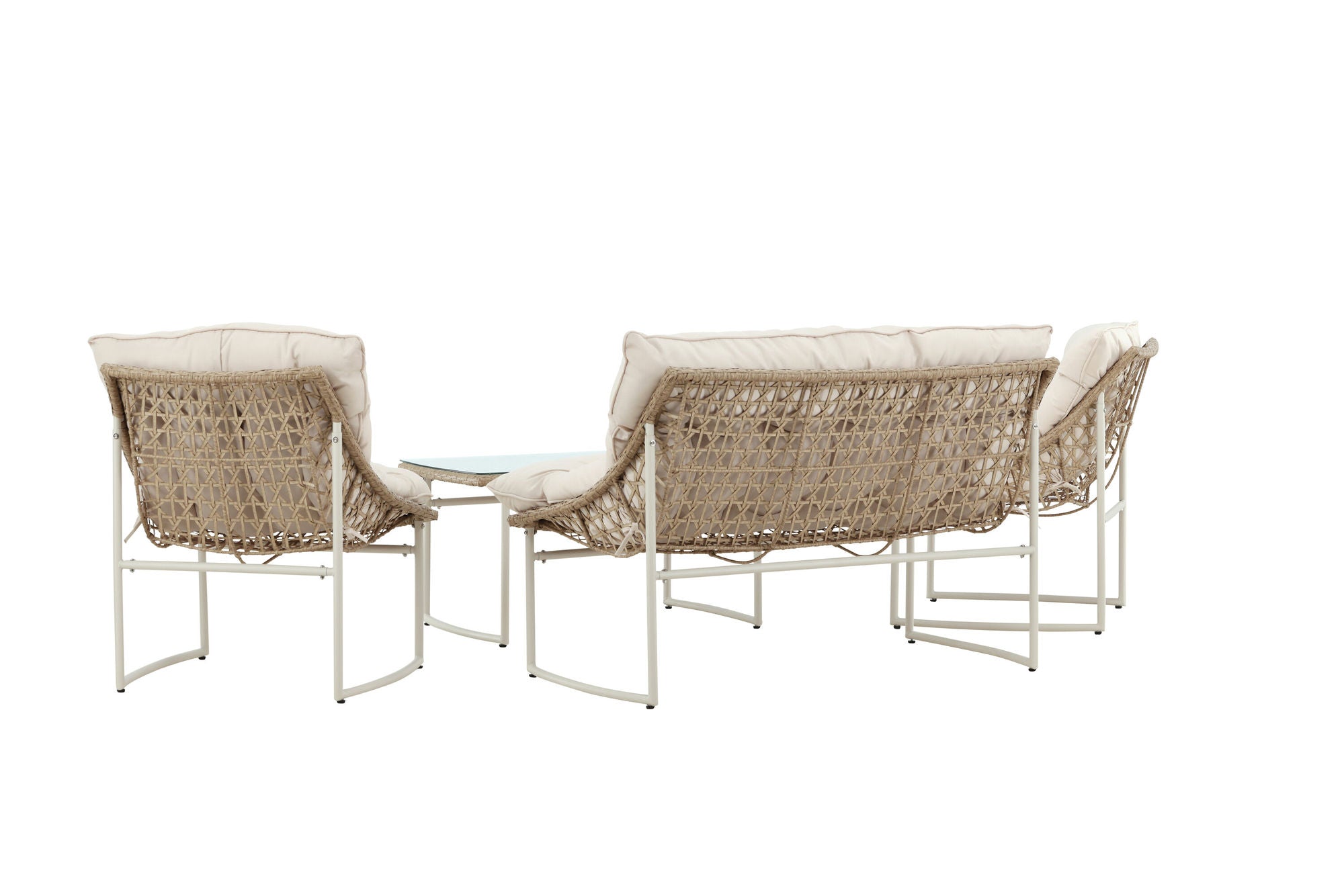 Venture Home Tina Sofa Set - Beige / Beige