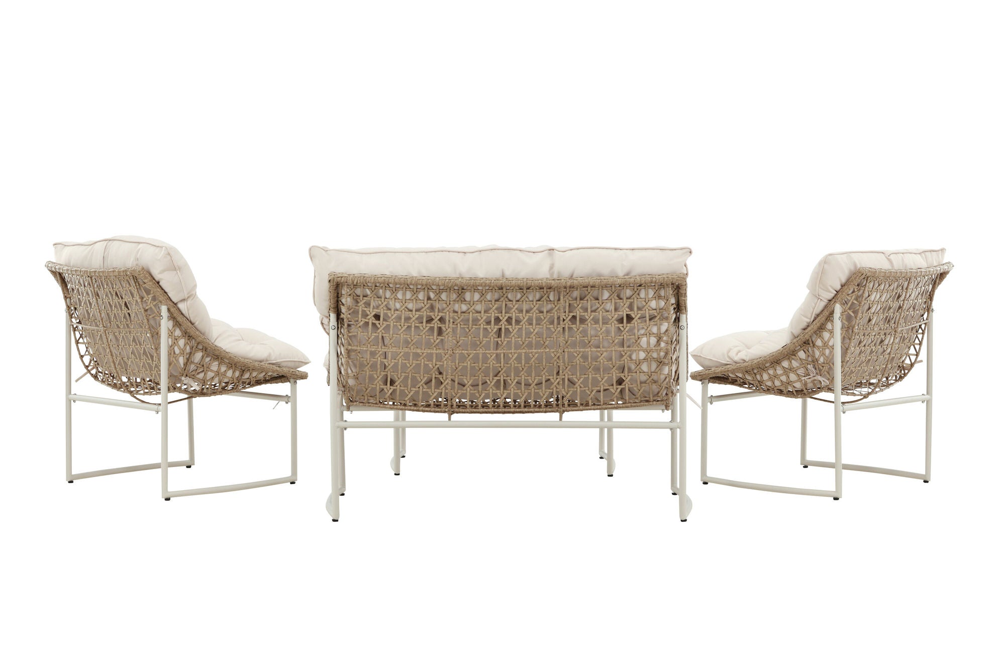 Venture Home Tina Sofa Set - Beige / Beige
