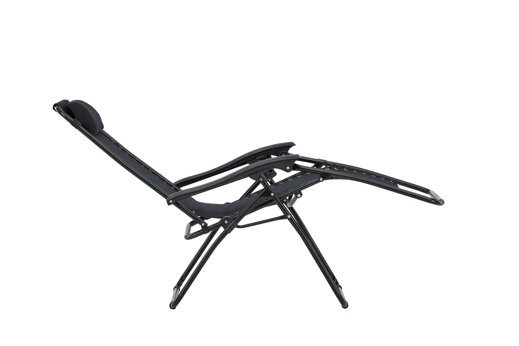 Venture Home Vulcano Sun Lounge 2-pack - Black / Black
