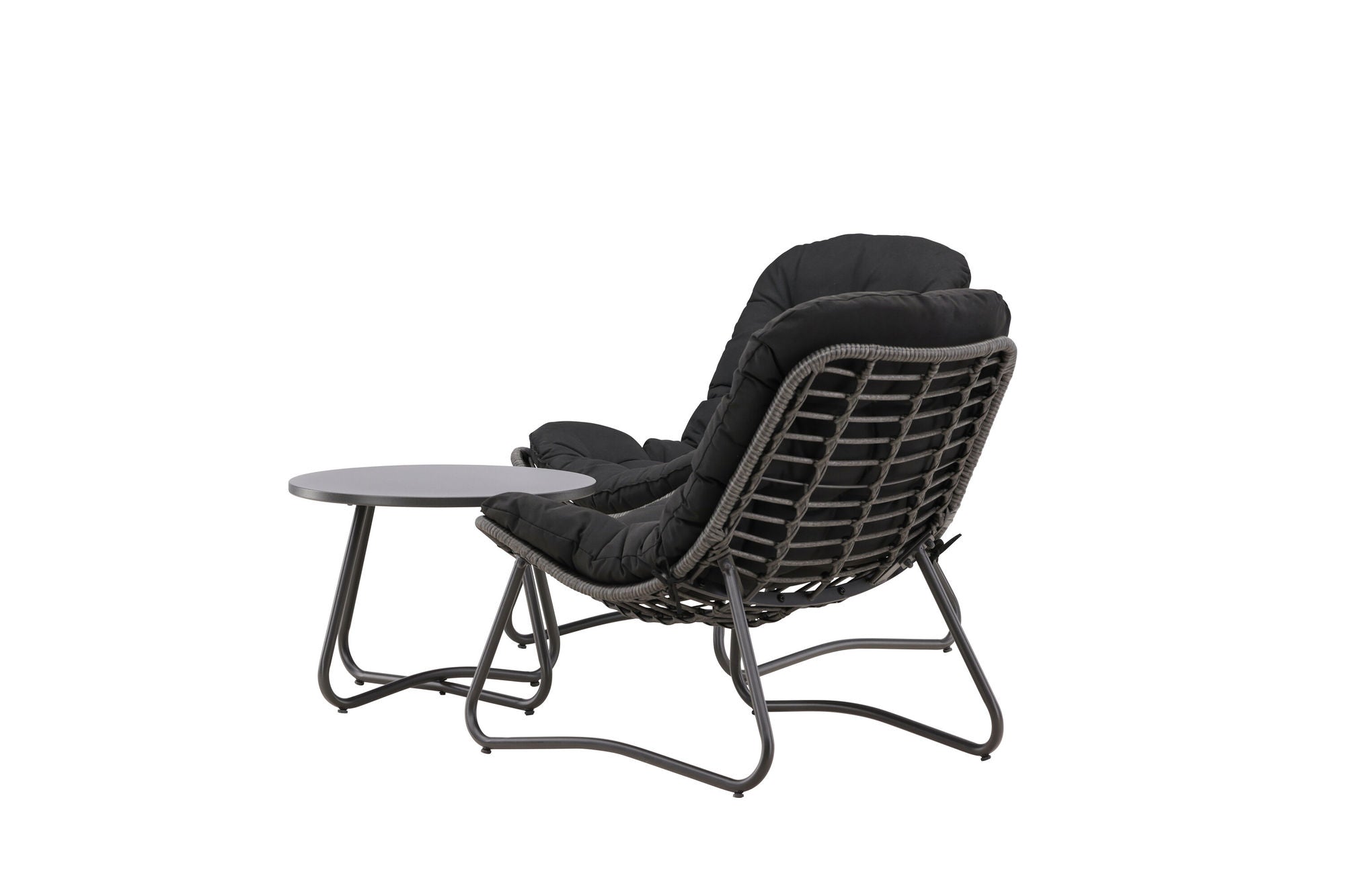 Venture Home Cala Lounge Set - Grey / Black