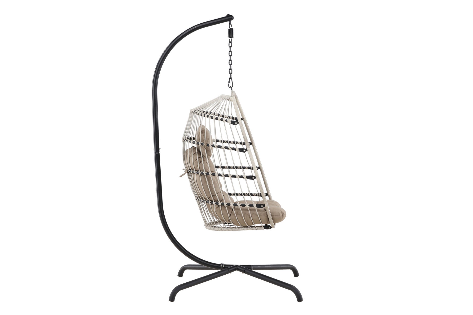 Venture Home Trezza Haning stol - Black / Grey