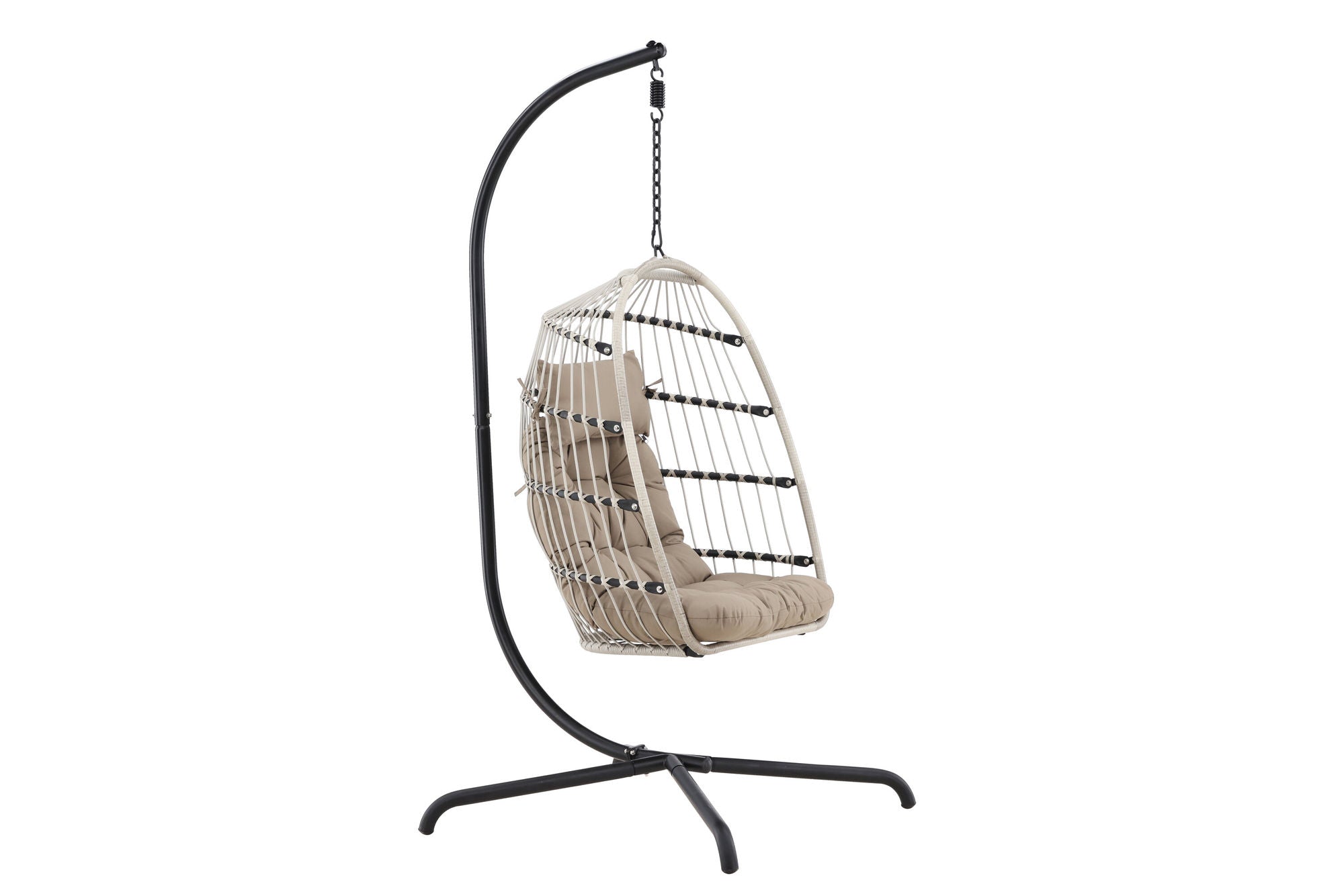 Venture Home Trezza Haning stol - Black / Grey