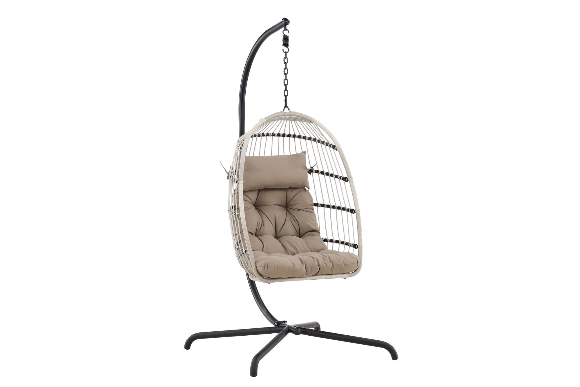 Venture Home Trezza Haning stol - Black / Grey