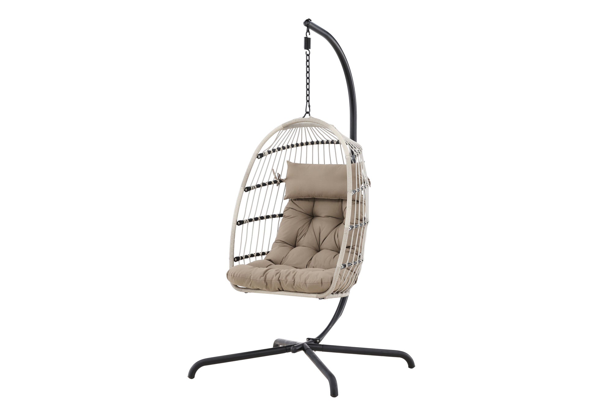 Venture Home Trezza Haning stol - Black / Grey