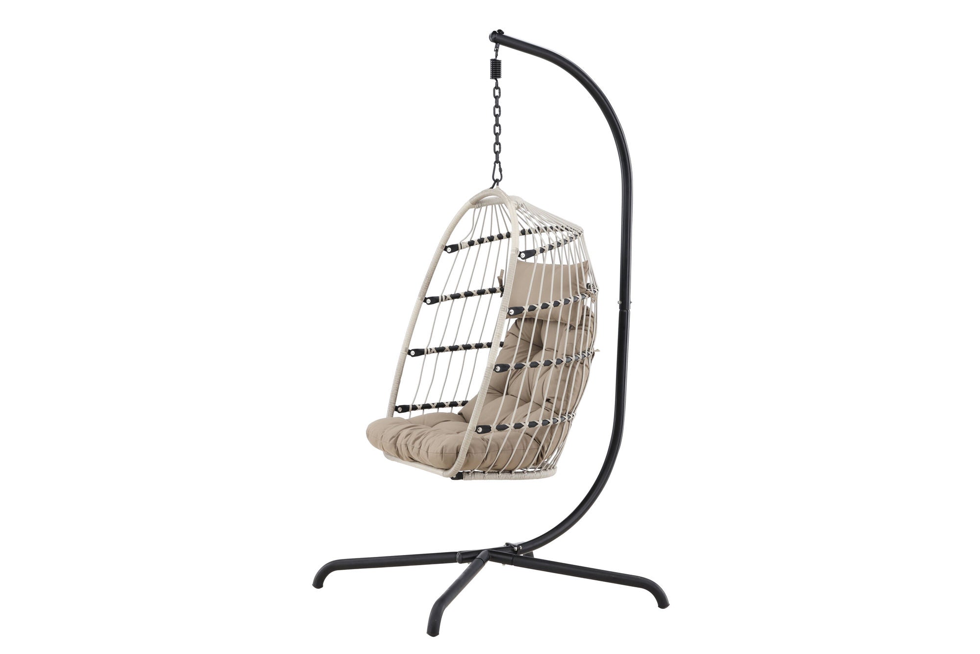 Venture Home Trezza Haning stol - Black / Grey