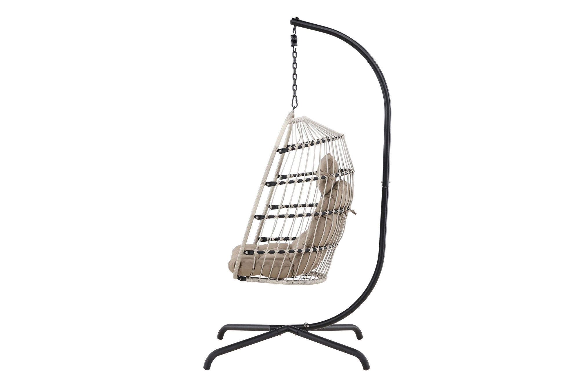 Venture Home Trezza Haning stol - Black / Grey