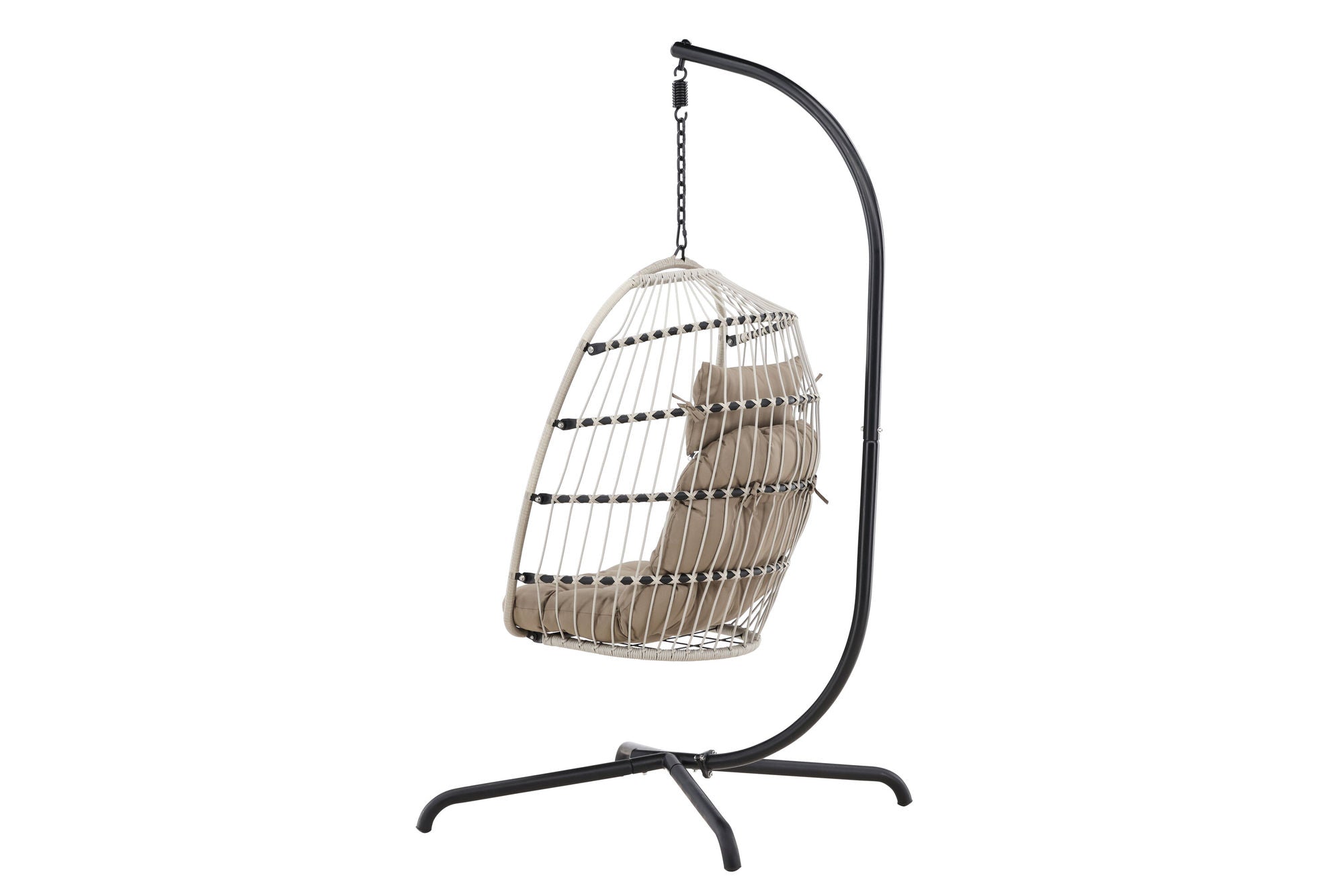 Venture Home Trezza Haning stol - Black / Grey