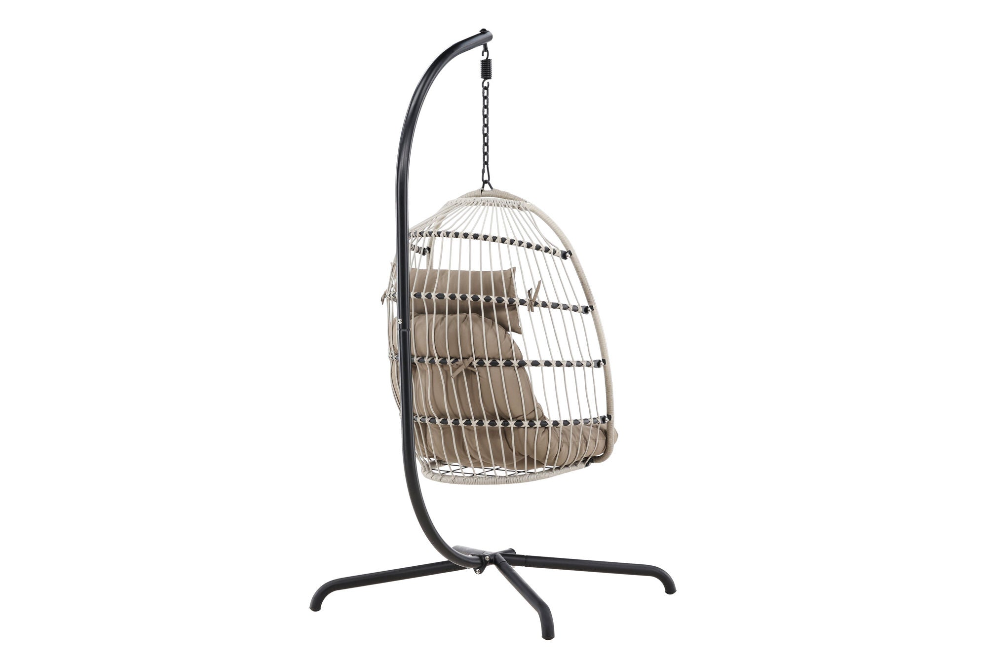 Venture Home Trezza Haning stol - Black / Grey