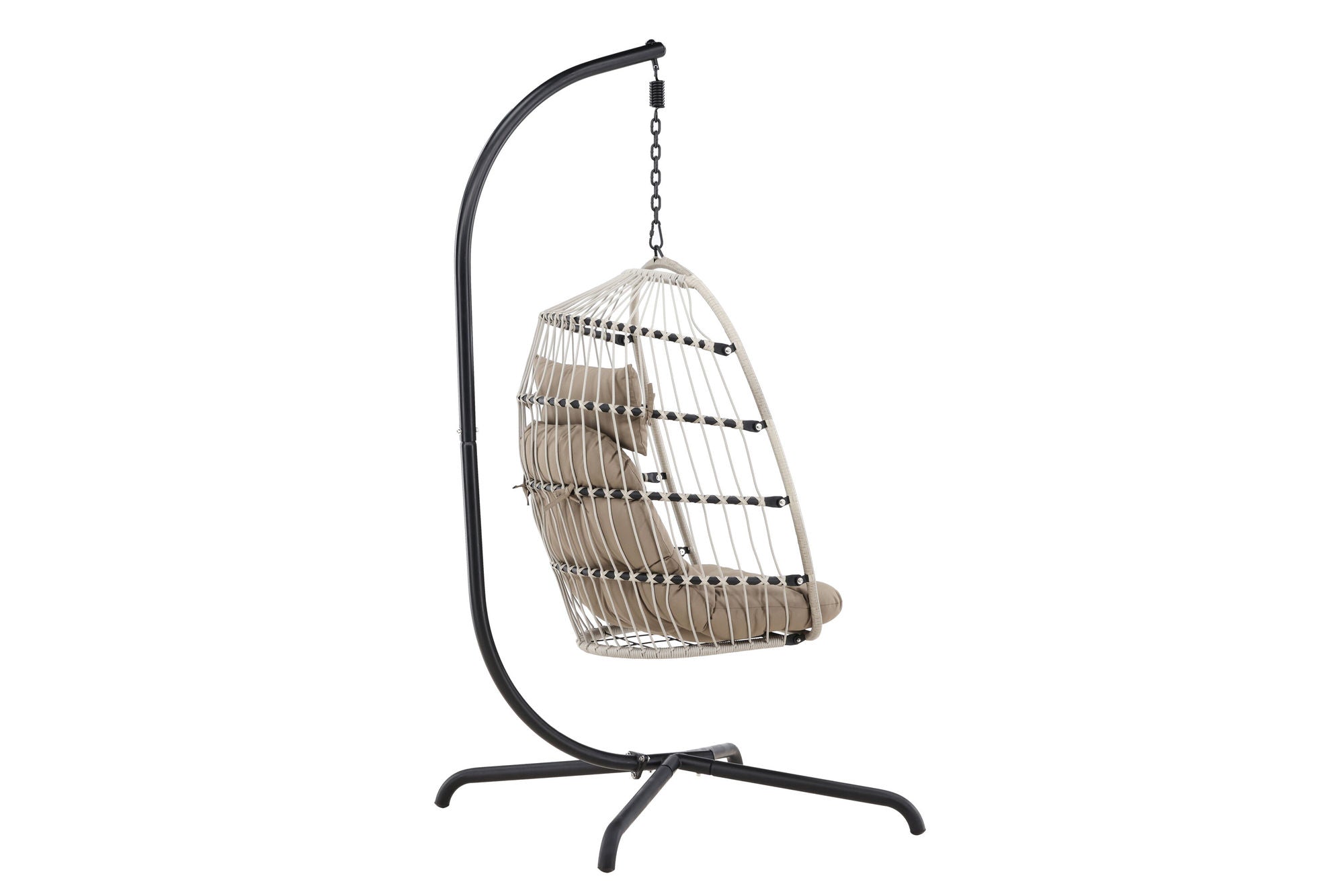 Venture Home Trezza Haning stol - Black / Grey