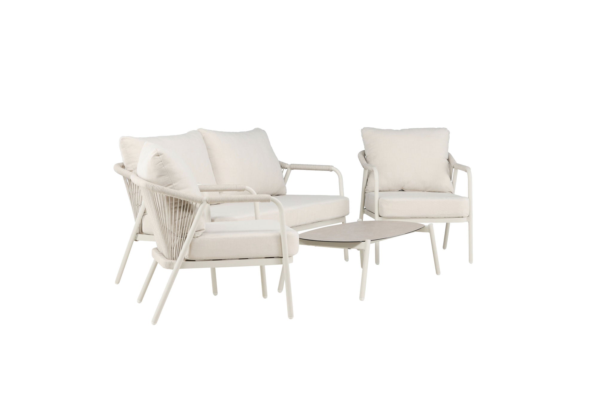 Venture Home Sicily Lounge Set - Beige / Beige