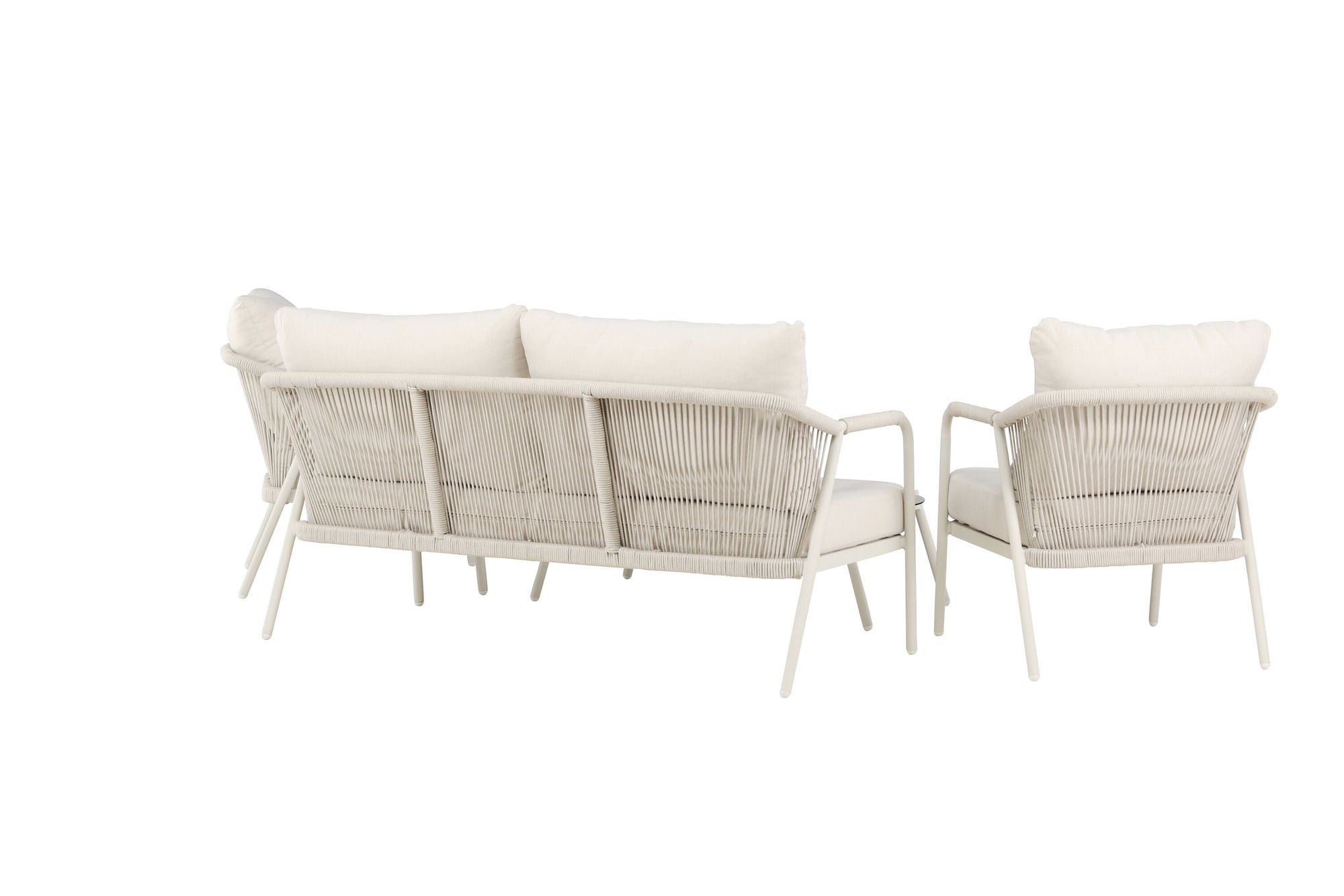 Venture Home Sicily Lounge Set - Beige / Beige