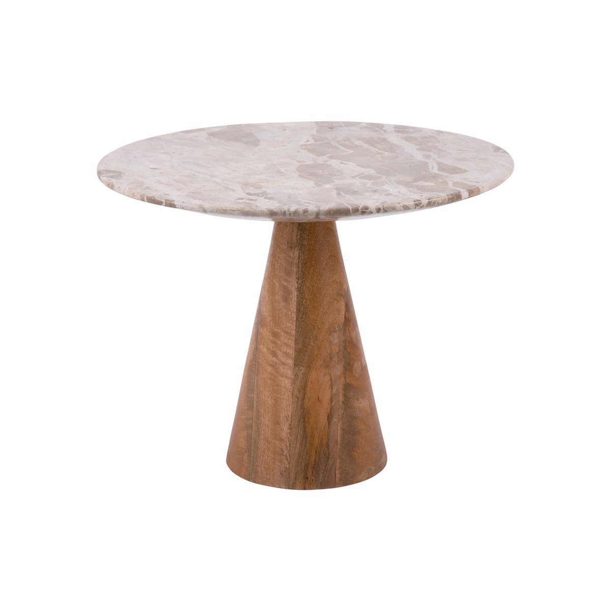 Sofabord/sidebord Force med marmor og mangotræ