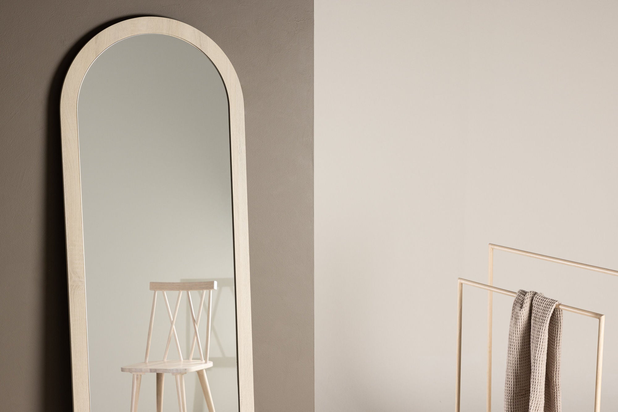Venture Home Memphis spejl 60*193 cm - Whitewash /
