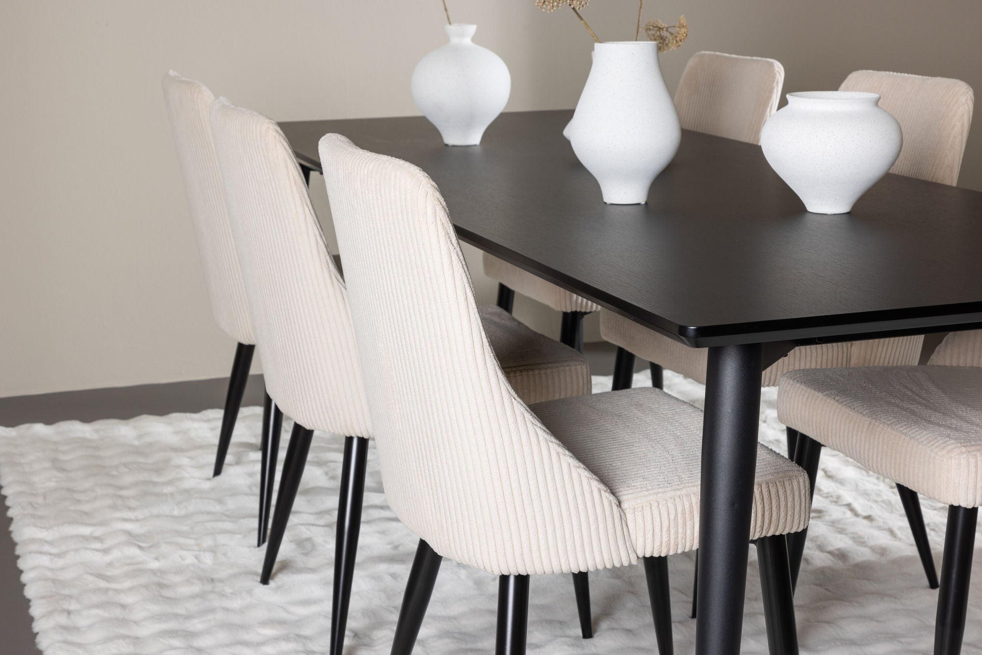 Venture Home Ellis spisebord with Leone Spisebordsstol