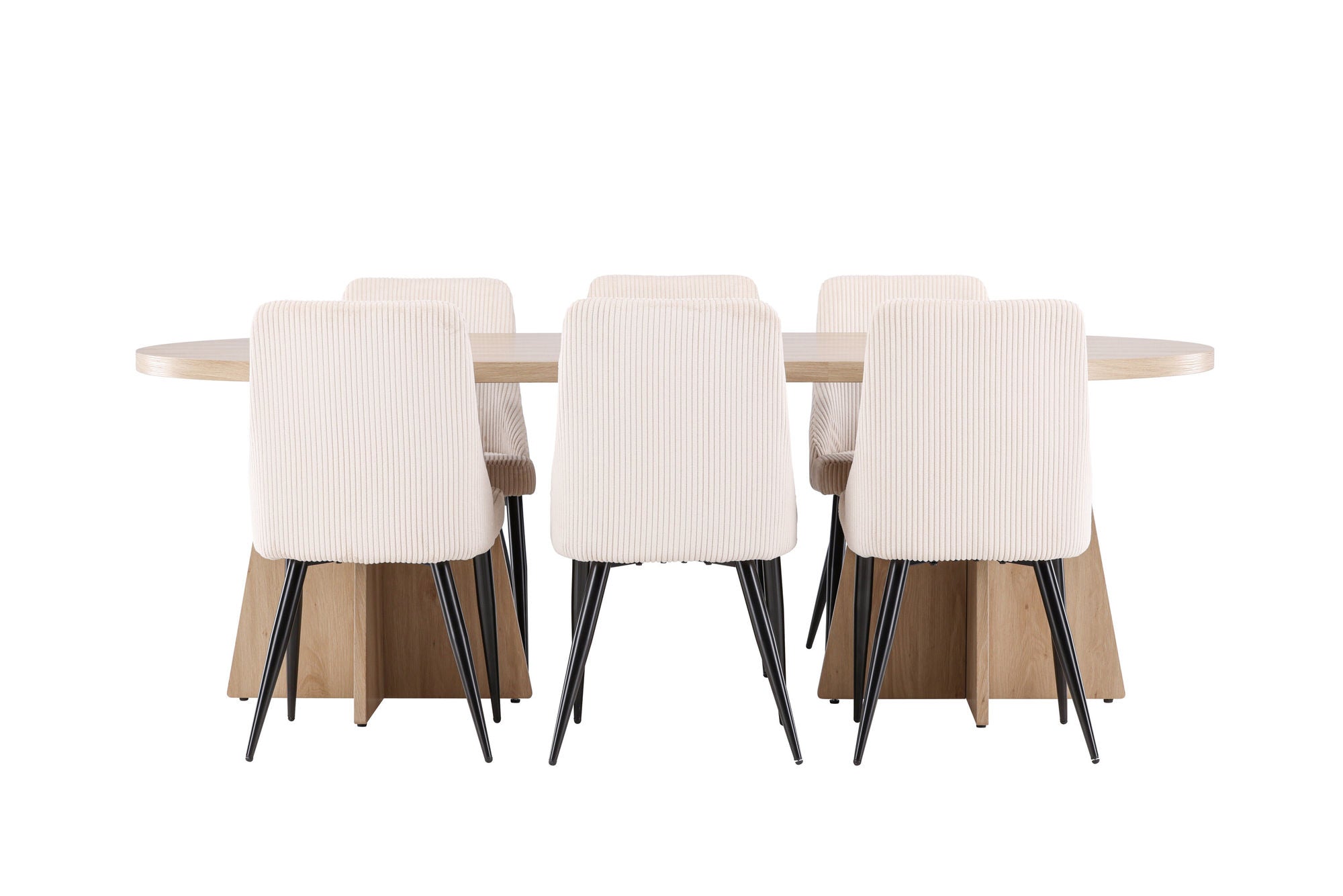 Venture Home Bootcut spisebord with Leone Spisebordsstol