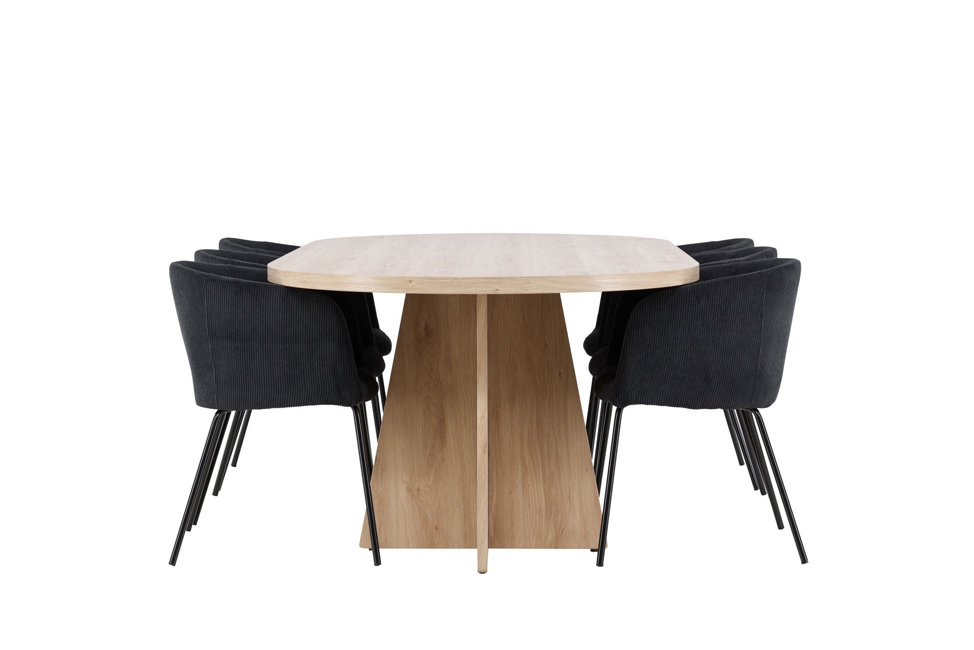 Venture Home Bootcut spisebord with Berit Spisebordsstol