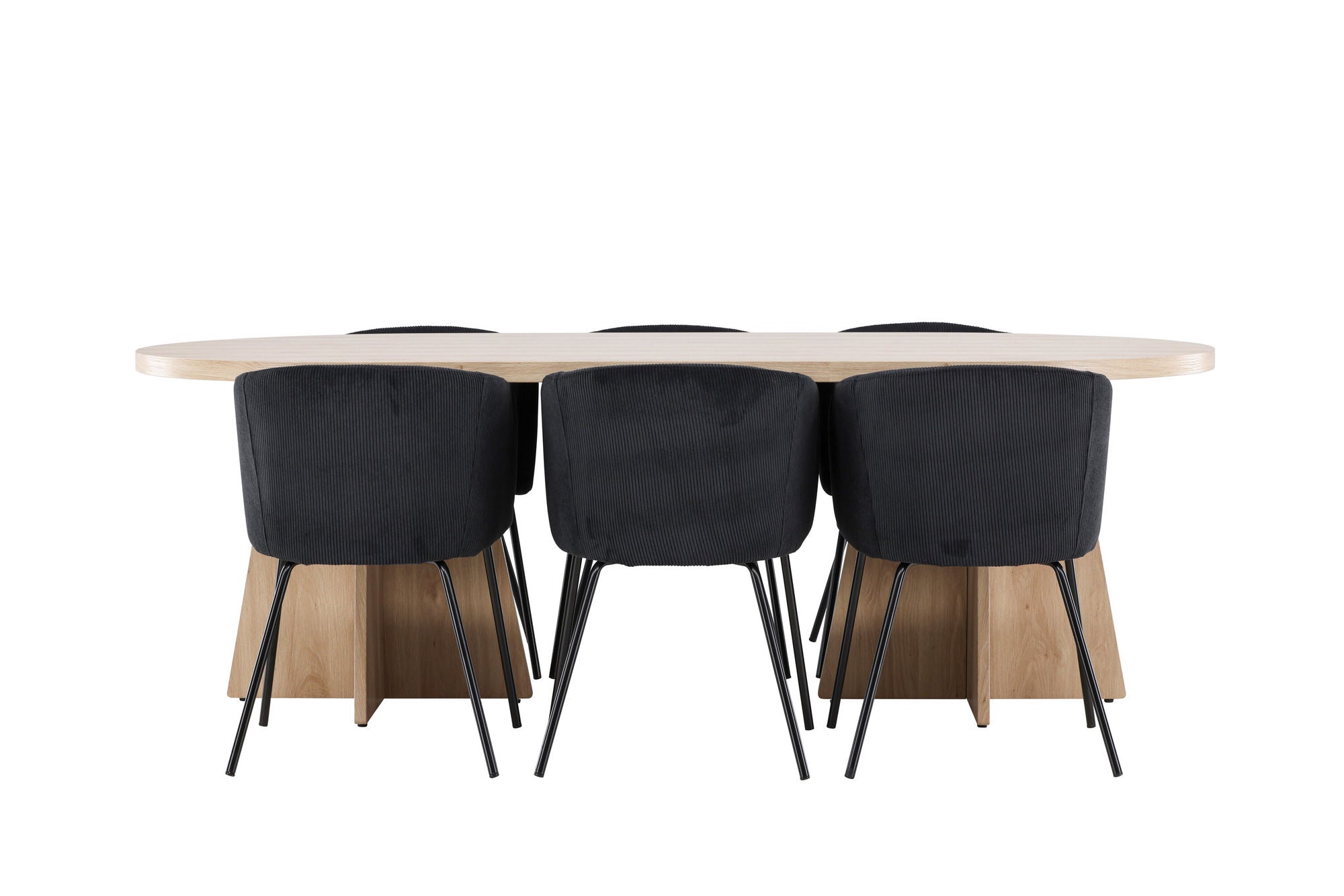 Venture Home Bootcut spisebord with Berit Spisebordsstol