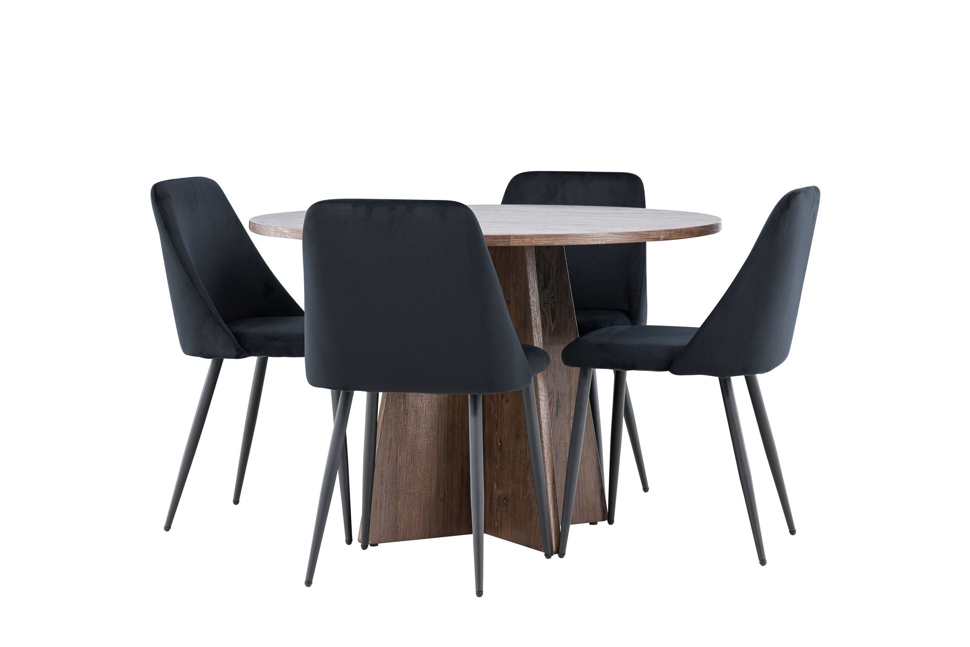 Venture Home Bootcut spisebord with Night Spisebordsstol