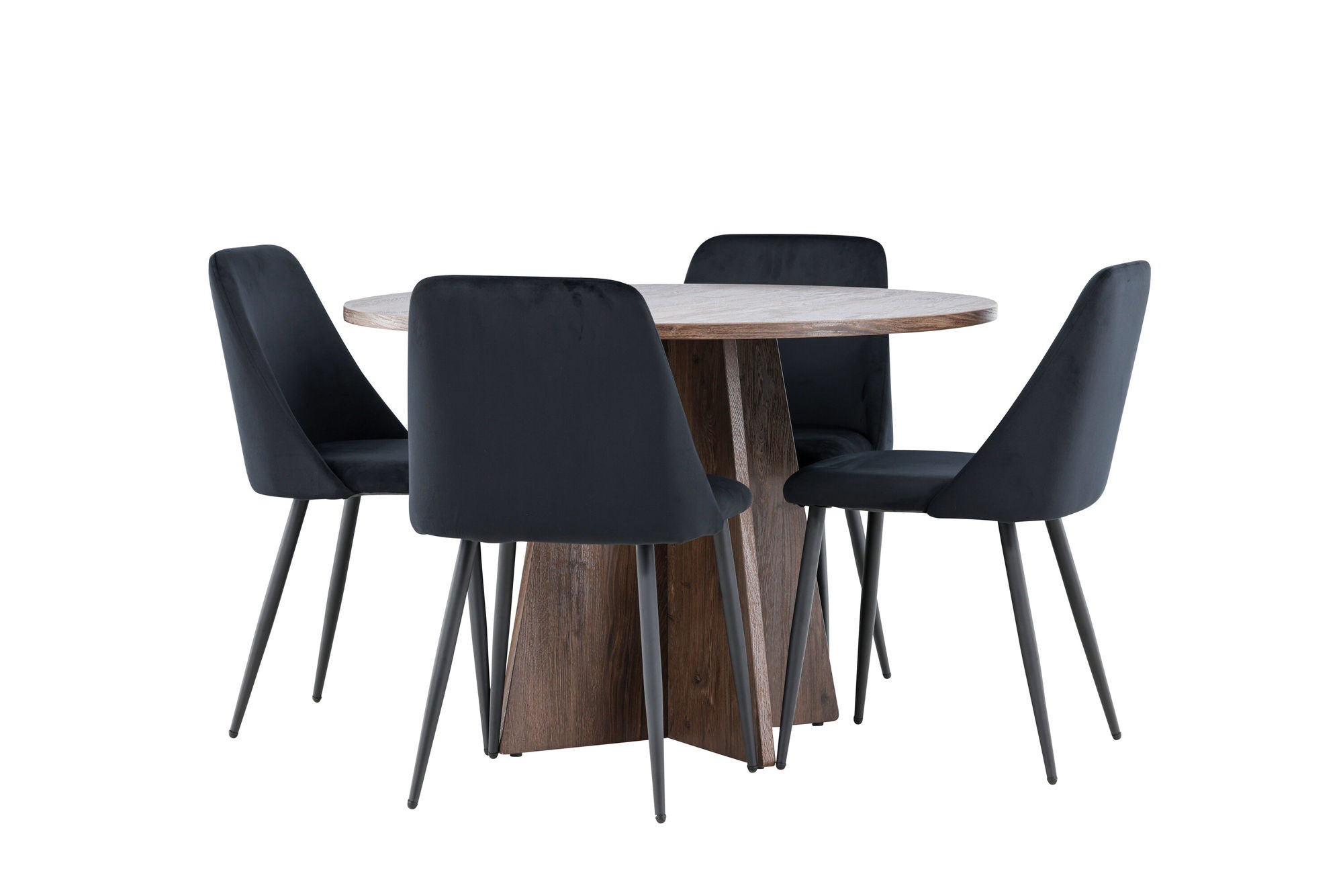 Venture Home Bootcut spisebord with Night Spisebordsstol