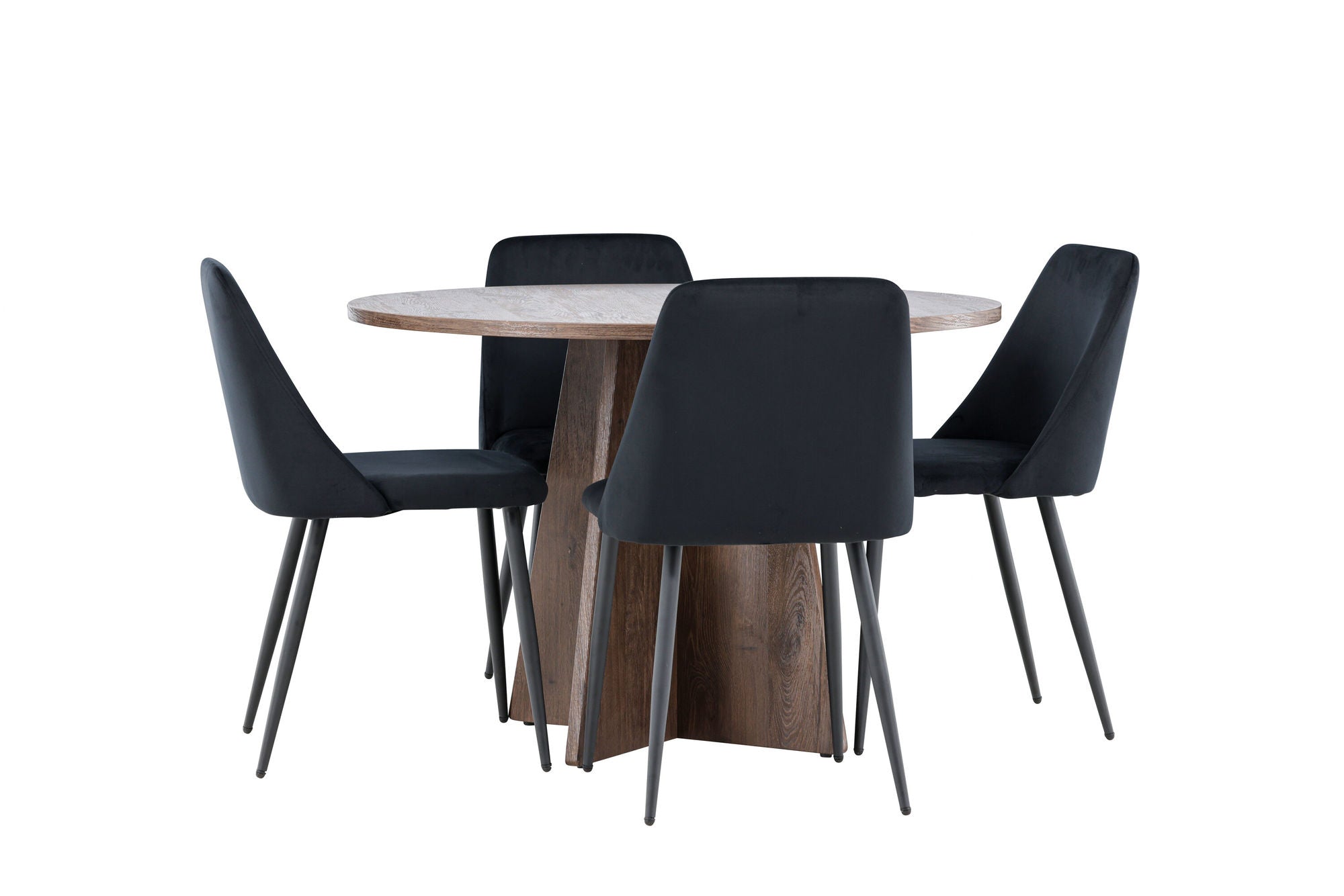Venture Home Bootcut spisebord with Night Spisebordsstol