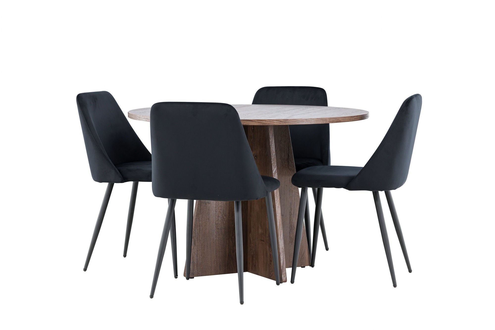 Venture Home Bootcut spisebord with Night Spisebordsstol